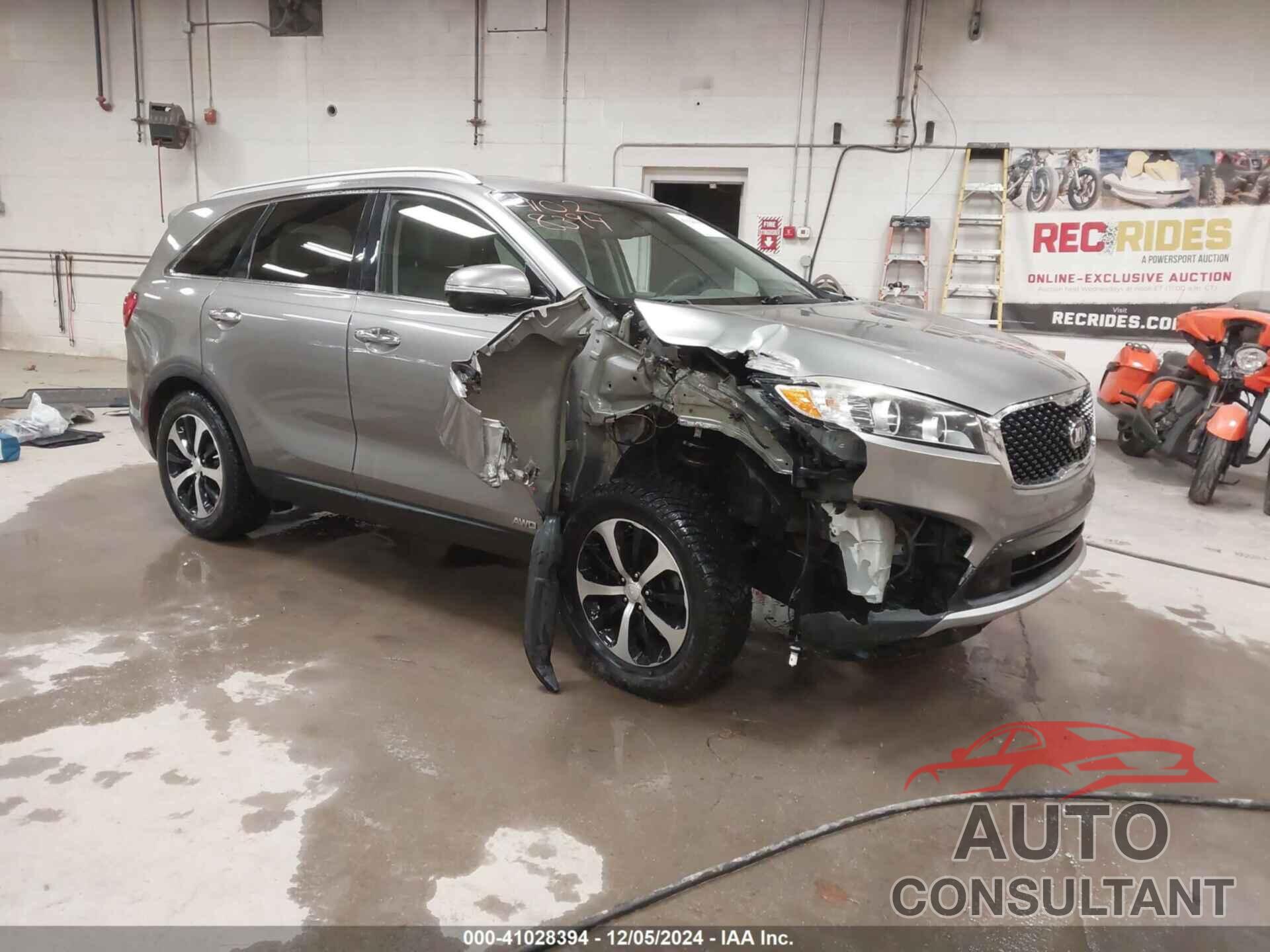 KIA SORENTO 2016 - 5XYPHDA17GG022717