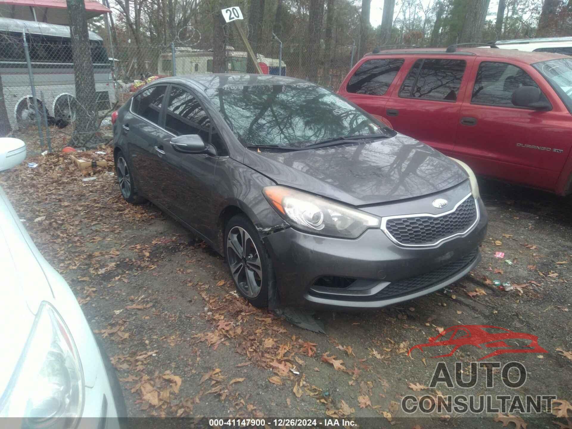 KIA FORTE 2014 - KNAFX4A8XE5077225