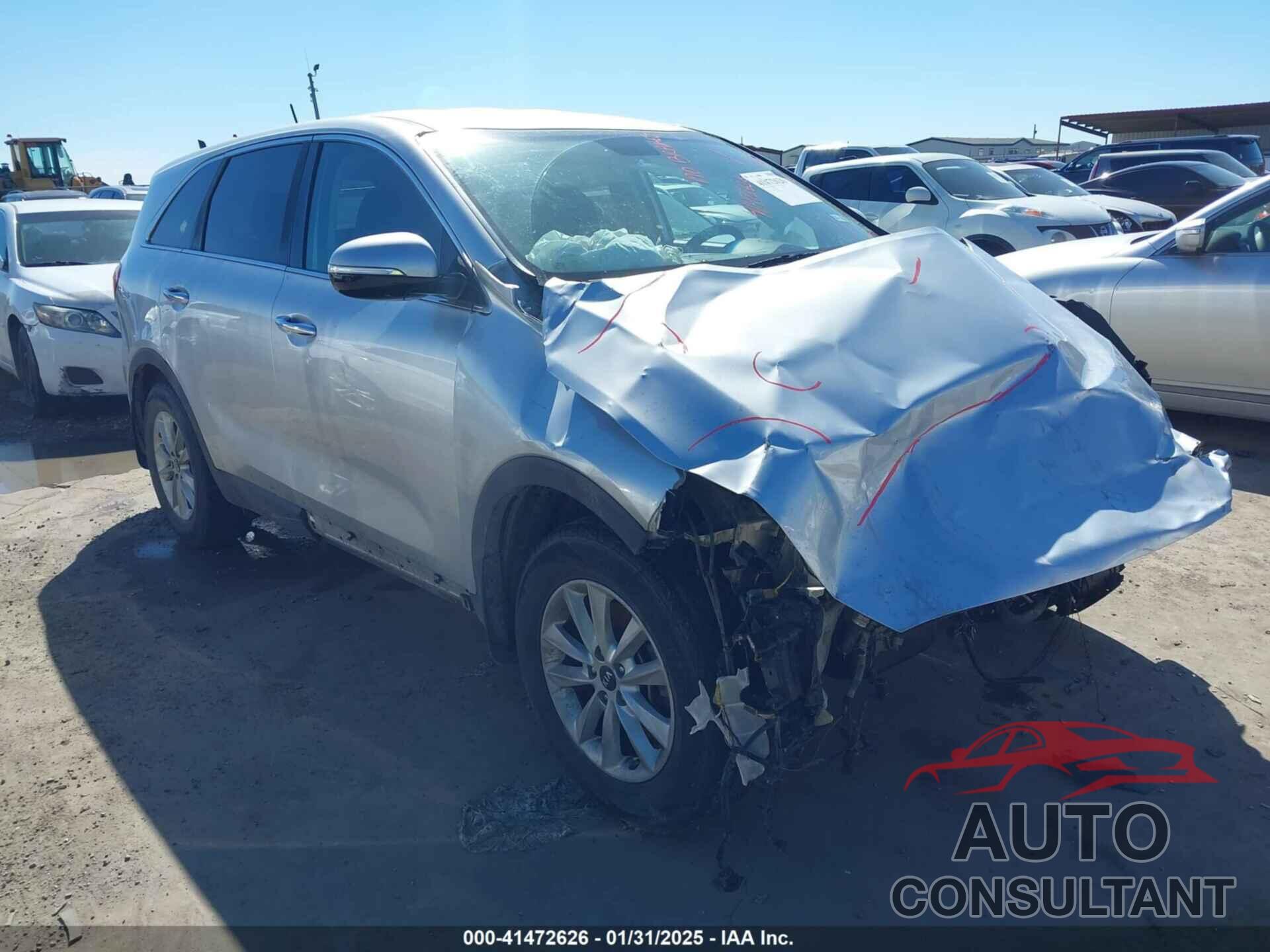 KIA SORENTO 2019 - 5XYPG4A36KG579616