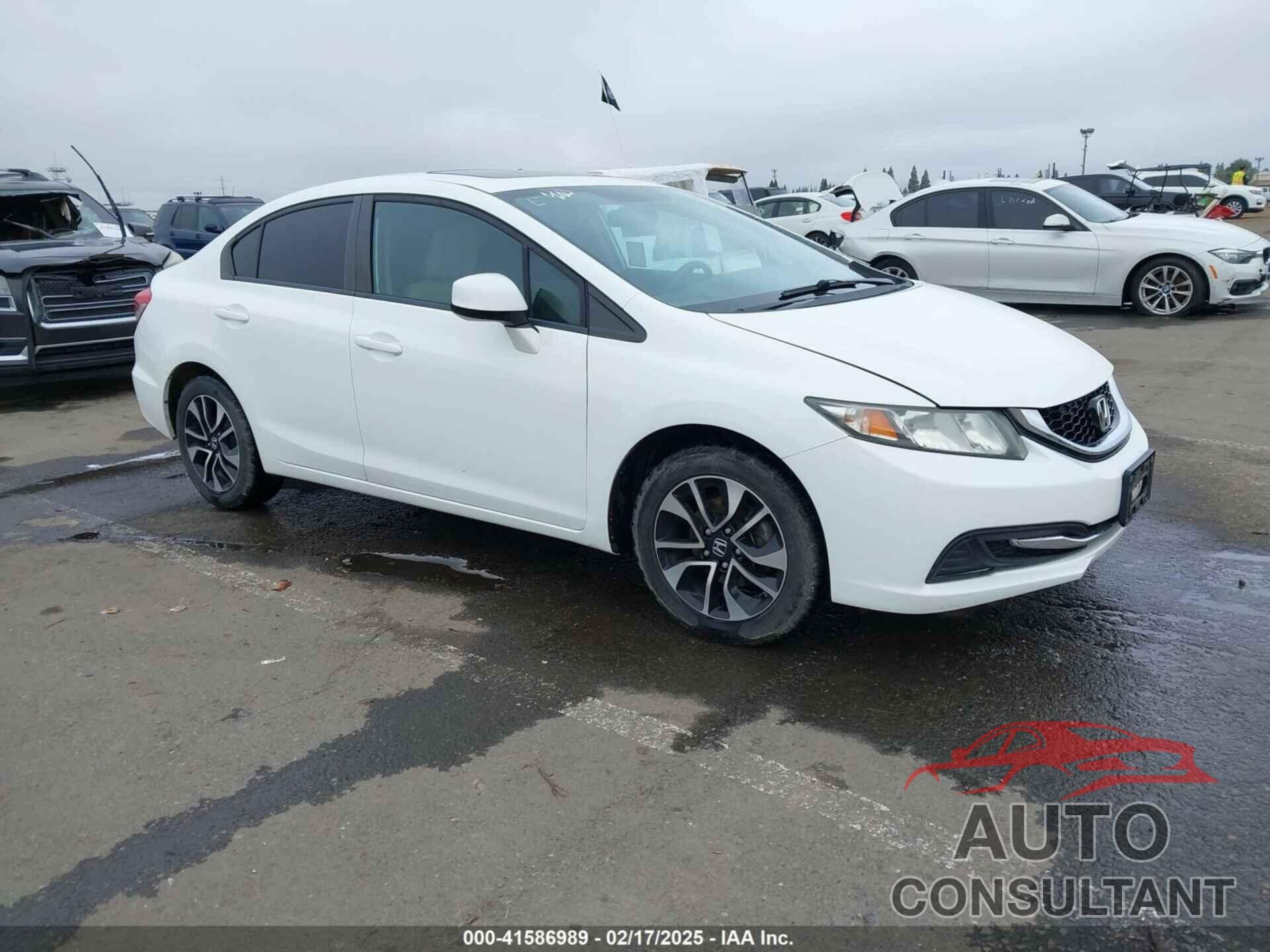 HONDA CIVIC 2013 - 19XFB2F86DE284020