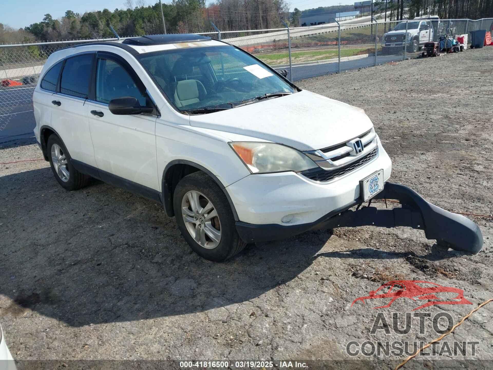 HONDA CR-V 2010 - 5J6RE3H51AL034372