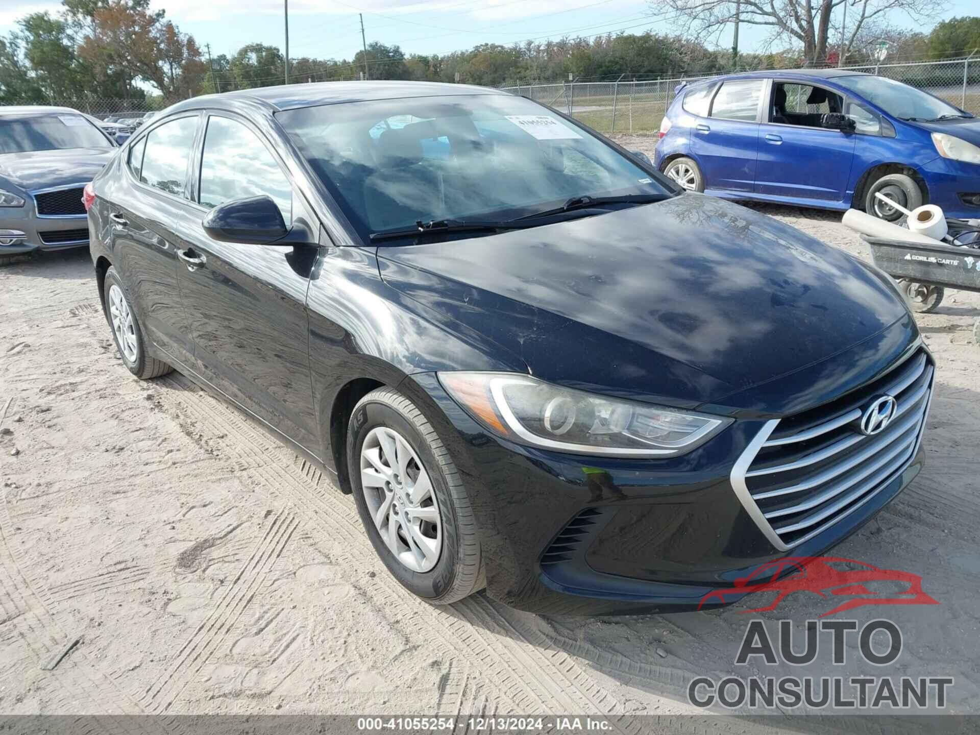 HYUNDAI ELANTRA 2018 - 5NPD74LF7JH355336
