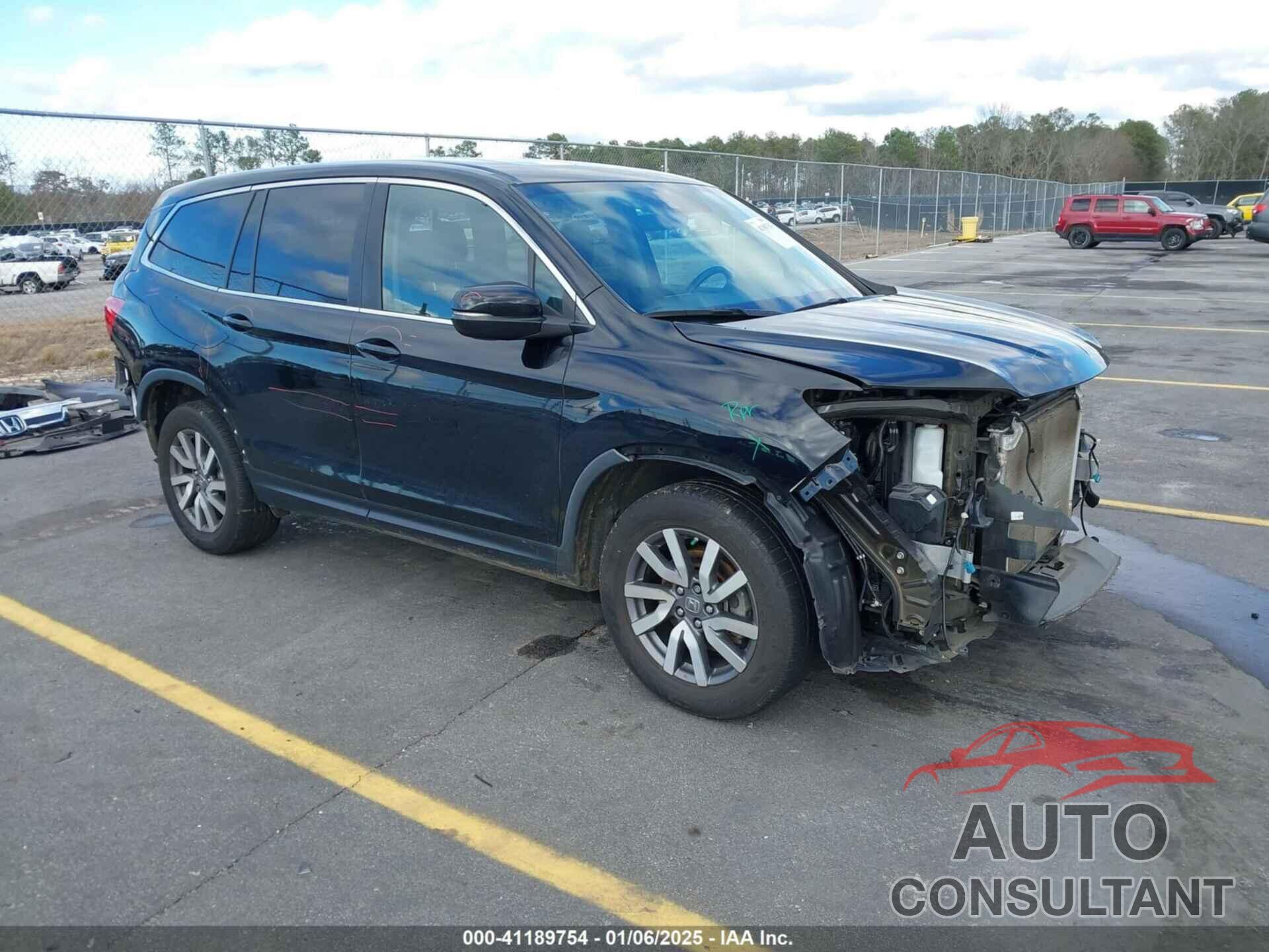 HONDA PILOT 2019 - 5FNYF6H53KB056023