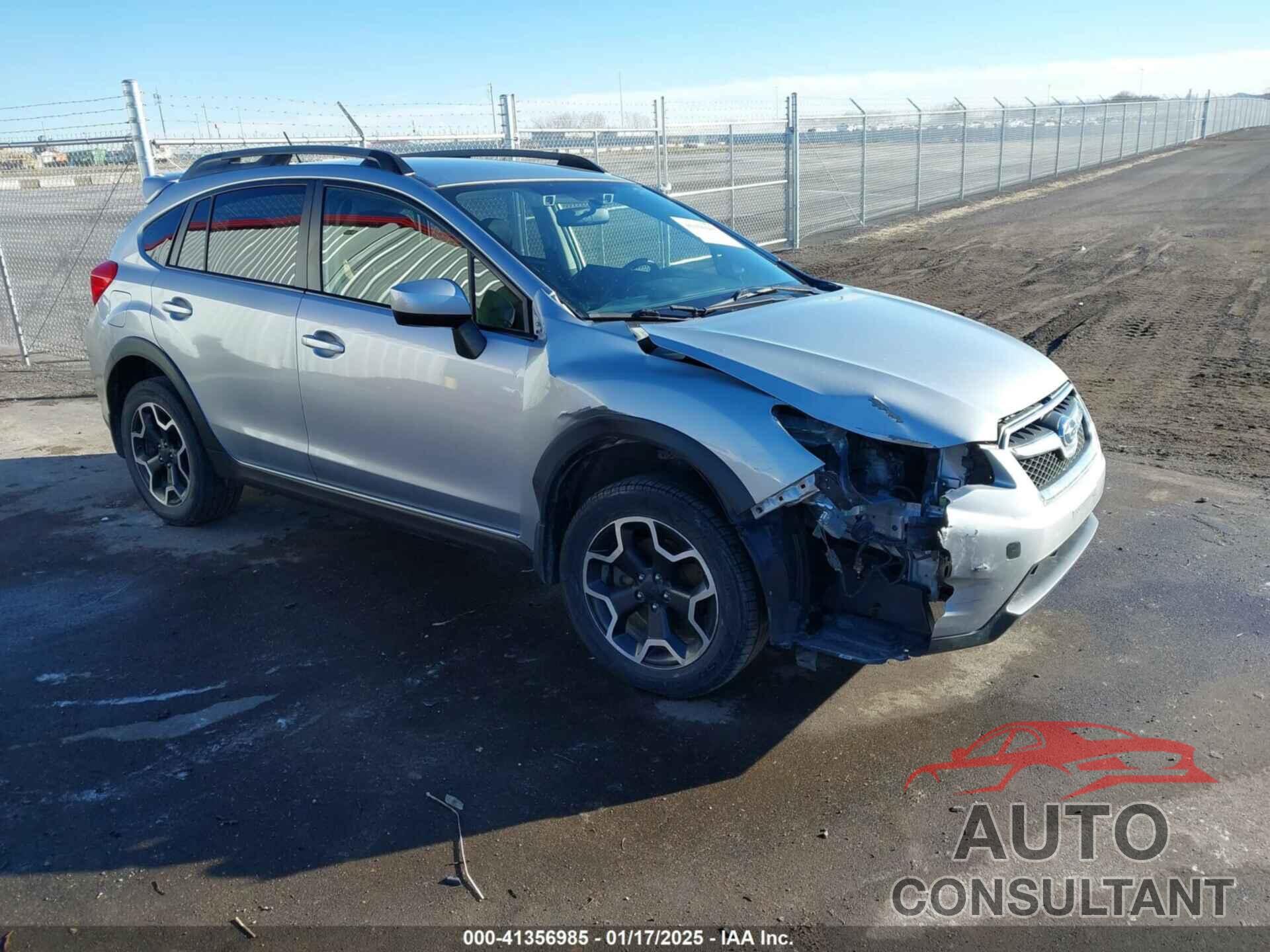 SUBARU XV CROSSTREK 2015 - JF2GPAFC3FH273396