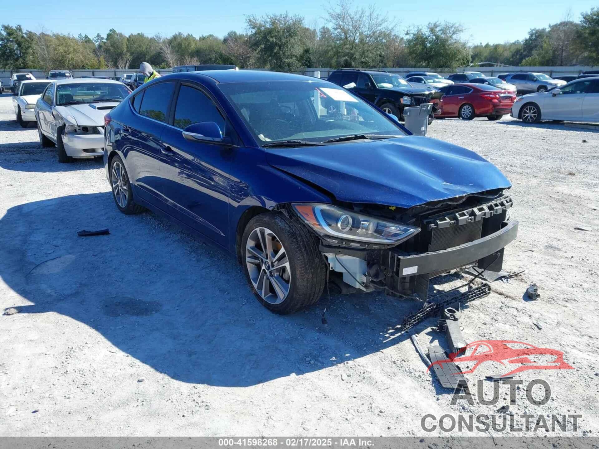 HYUNDAI ELANTRA 2018 - 5NPD84LF5JH273764