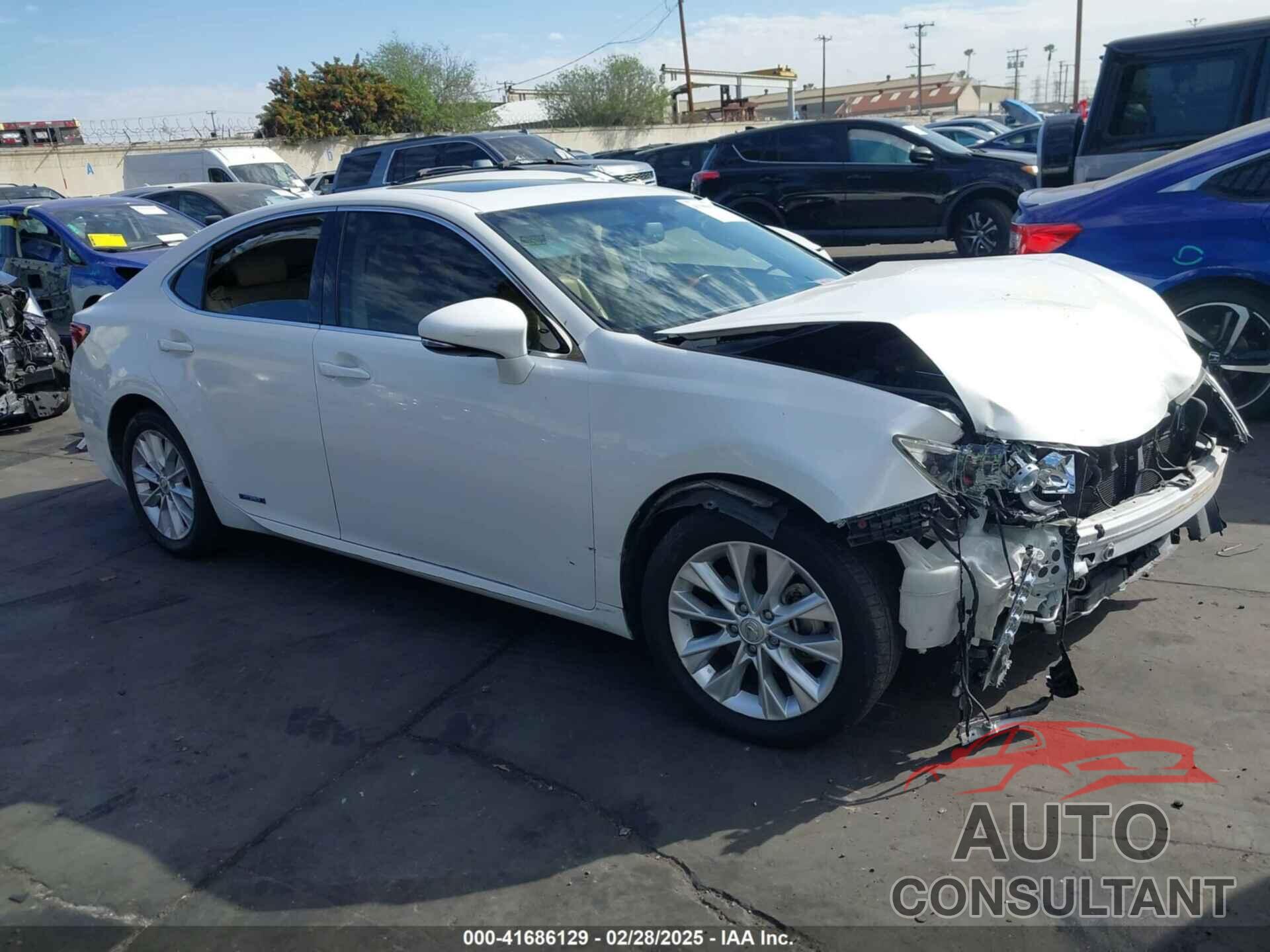 LEXUS ES 300H 2015 - JTHBW1GG2F2092904