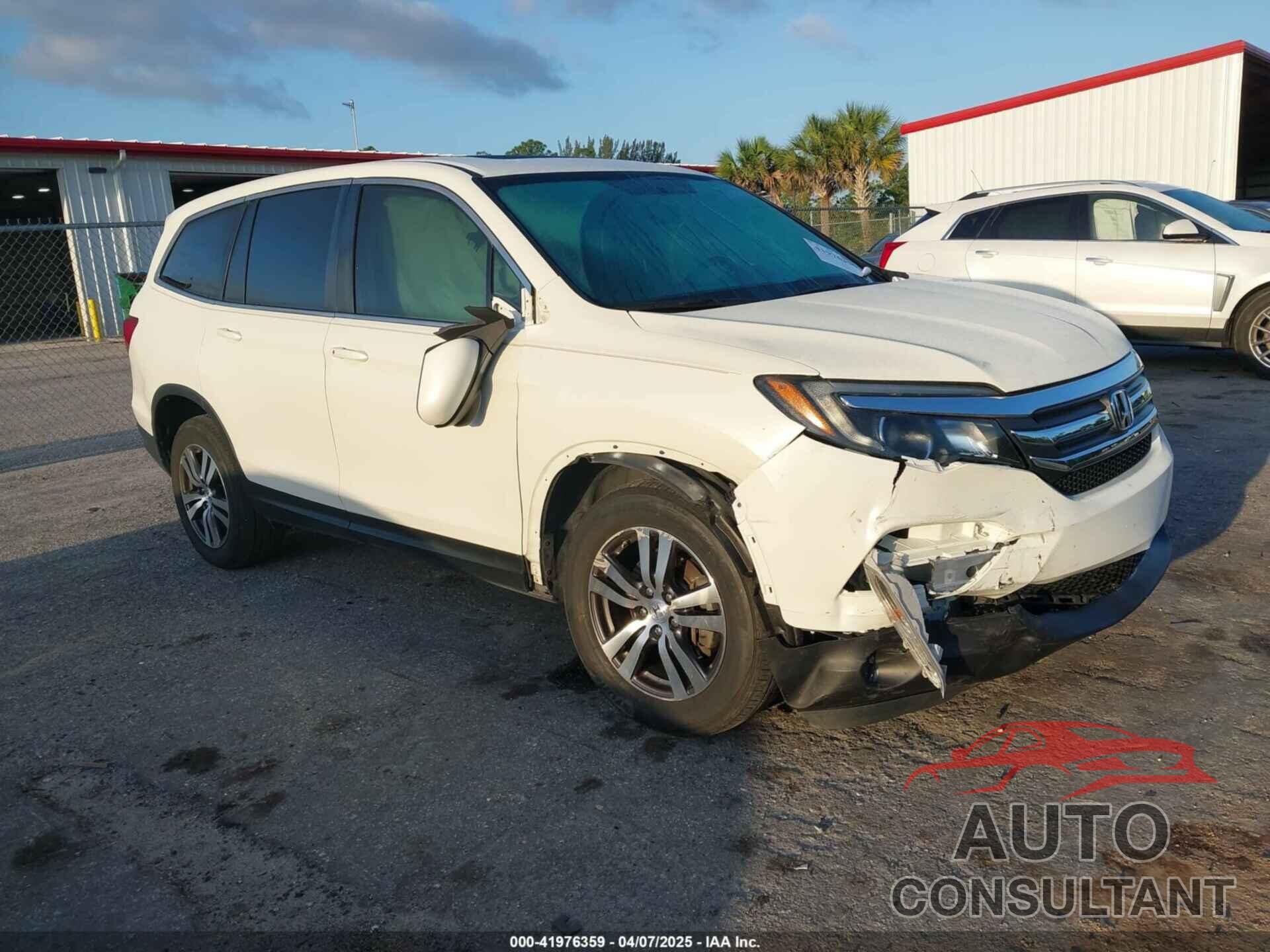 HONDA PILOT 2017 - 5FNYF6H51HB037690