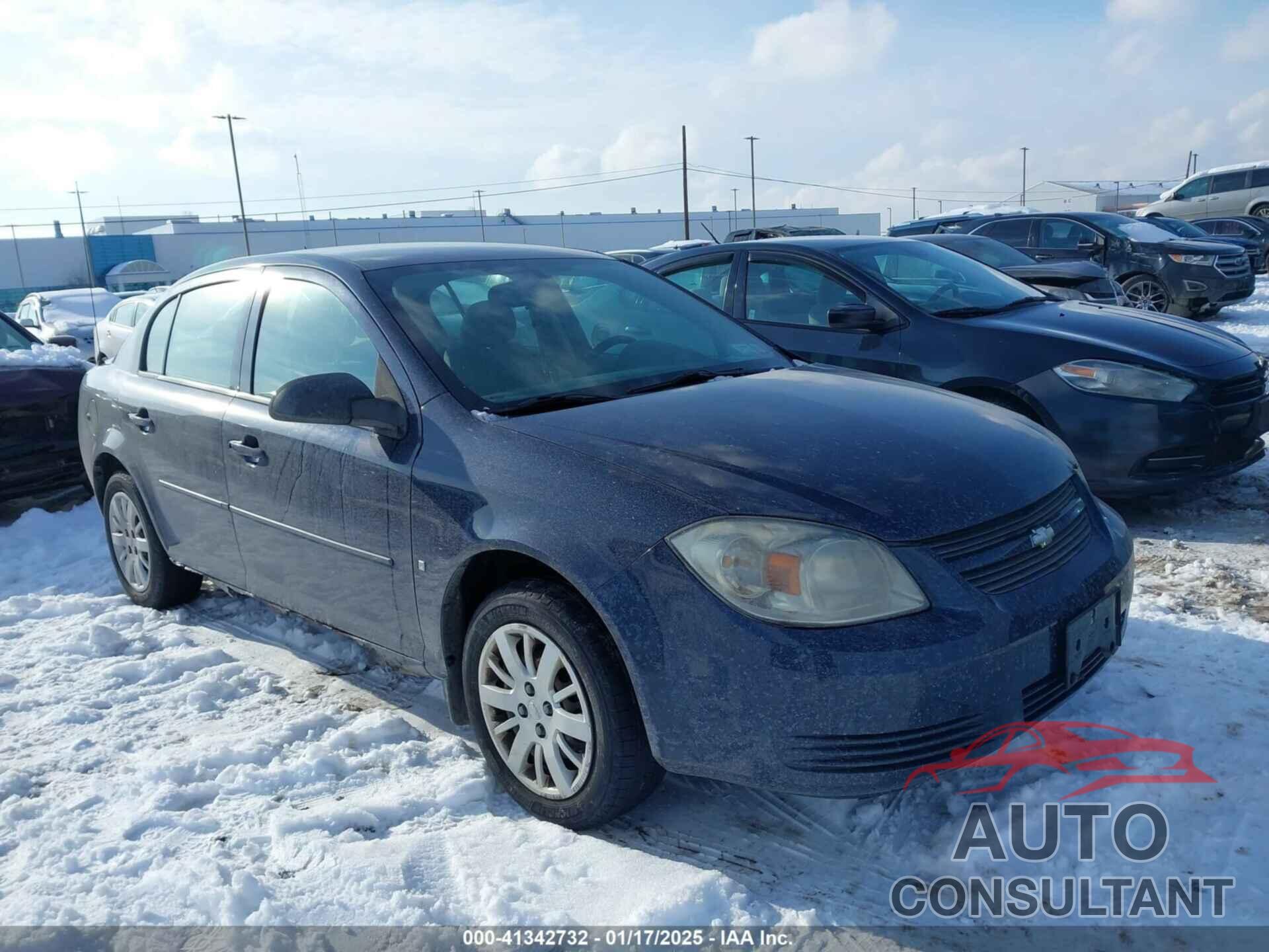 CHEVROLET COBALT 2009 - 1G1AK58H497127238