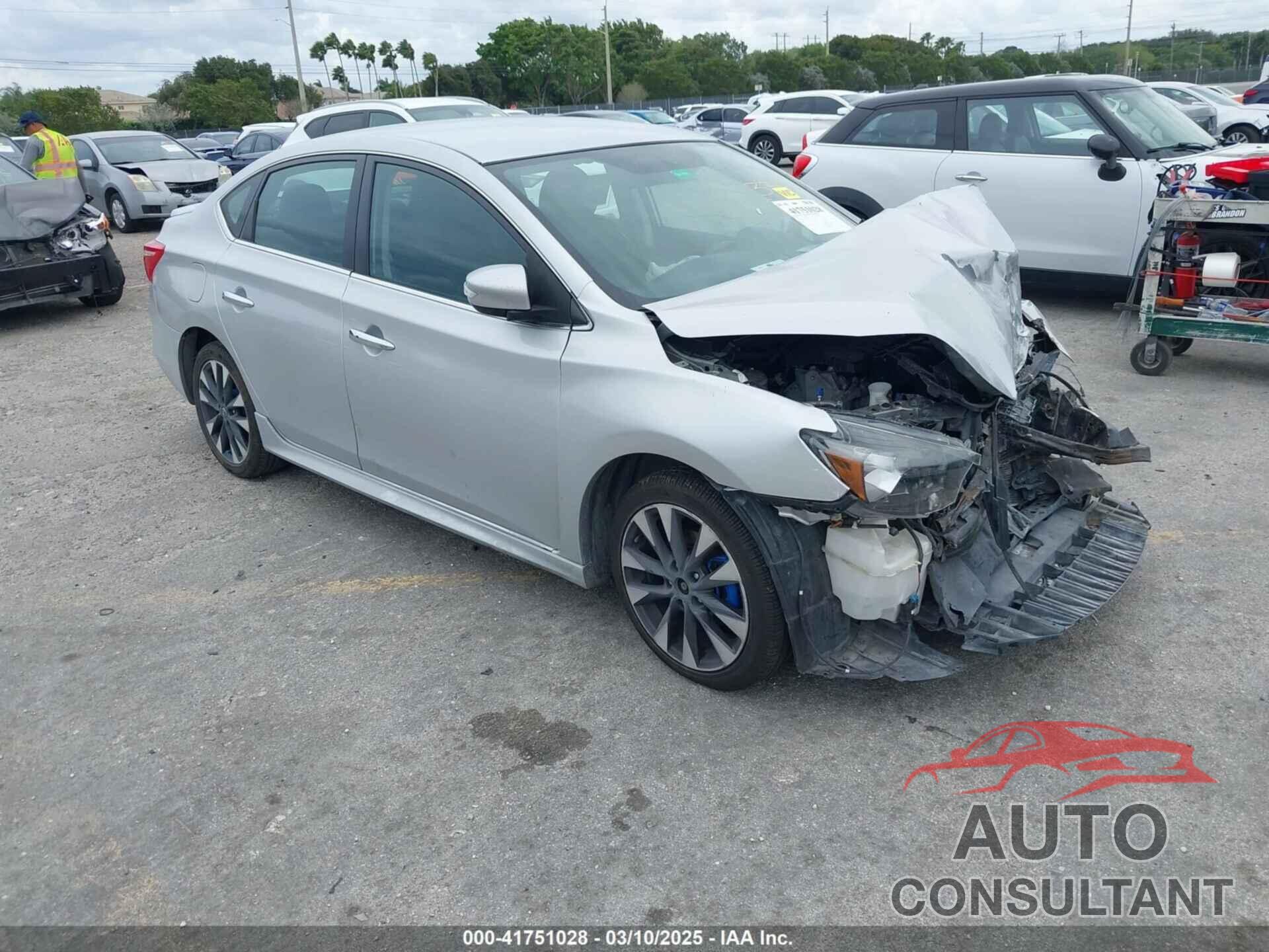 NISSAN SENTRA 2018 - 3N1AB7AP7JY334393