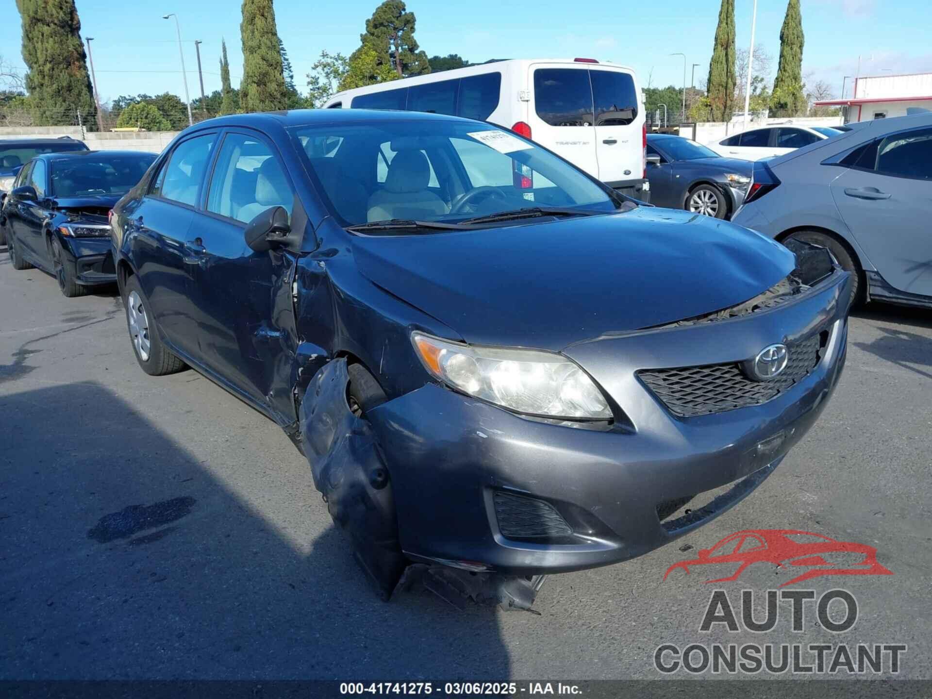 TOYOTA COROLLA 2009 - 1NXBU40E09Z147694