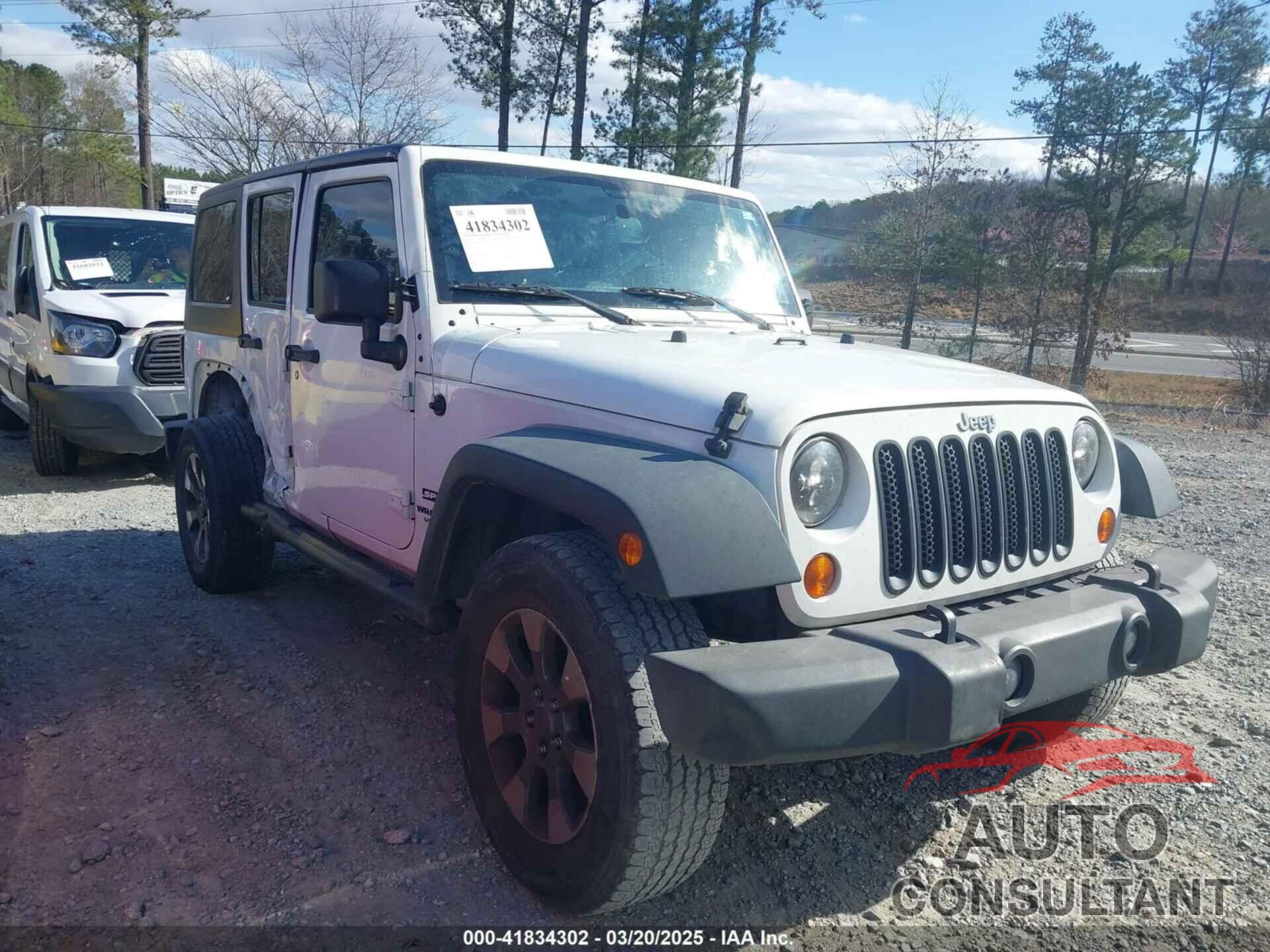 JEEP WRANGLER UNLIMITED 2012 - 1C4BJWDG7CL198708