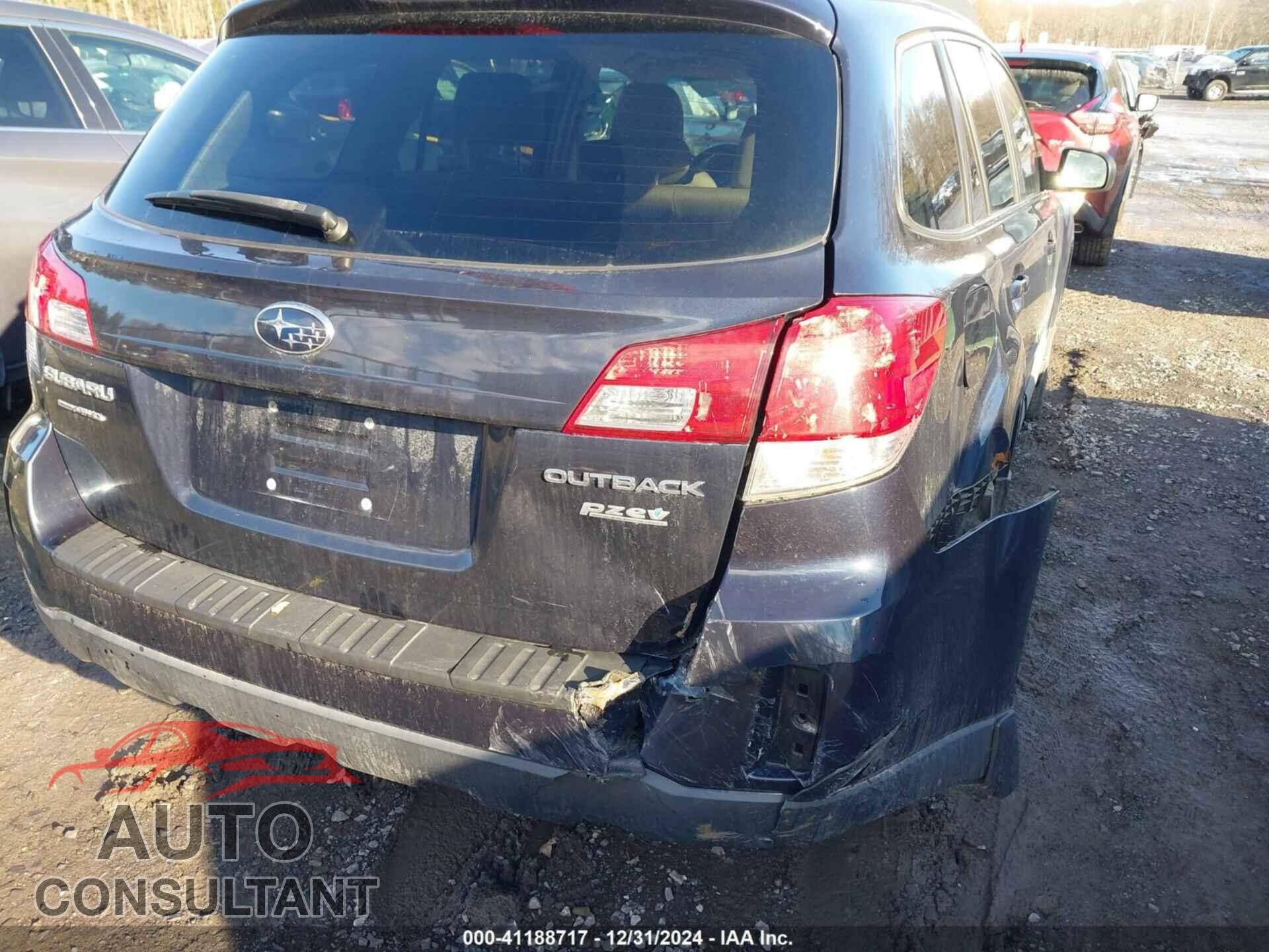 SUBARU OUTBACK 2012 - 4S4BRBCC0C3203288