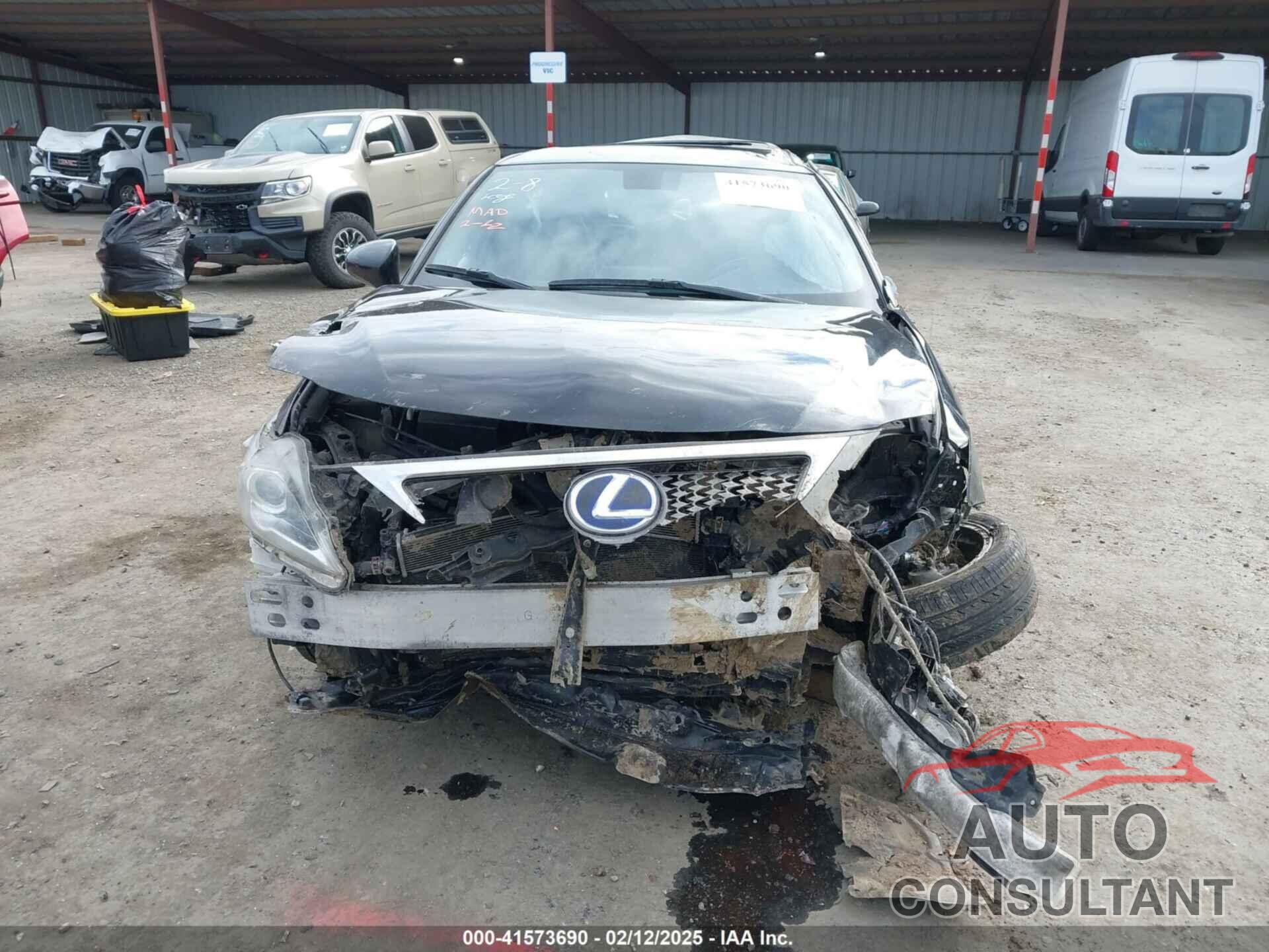 LEXUS CT 200H 2017 - JTHKD5BH6H2291891