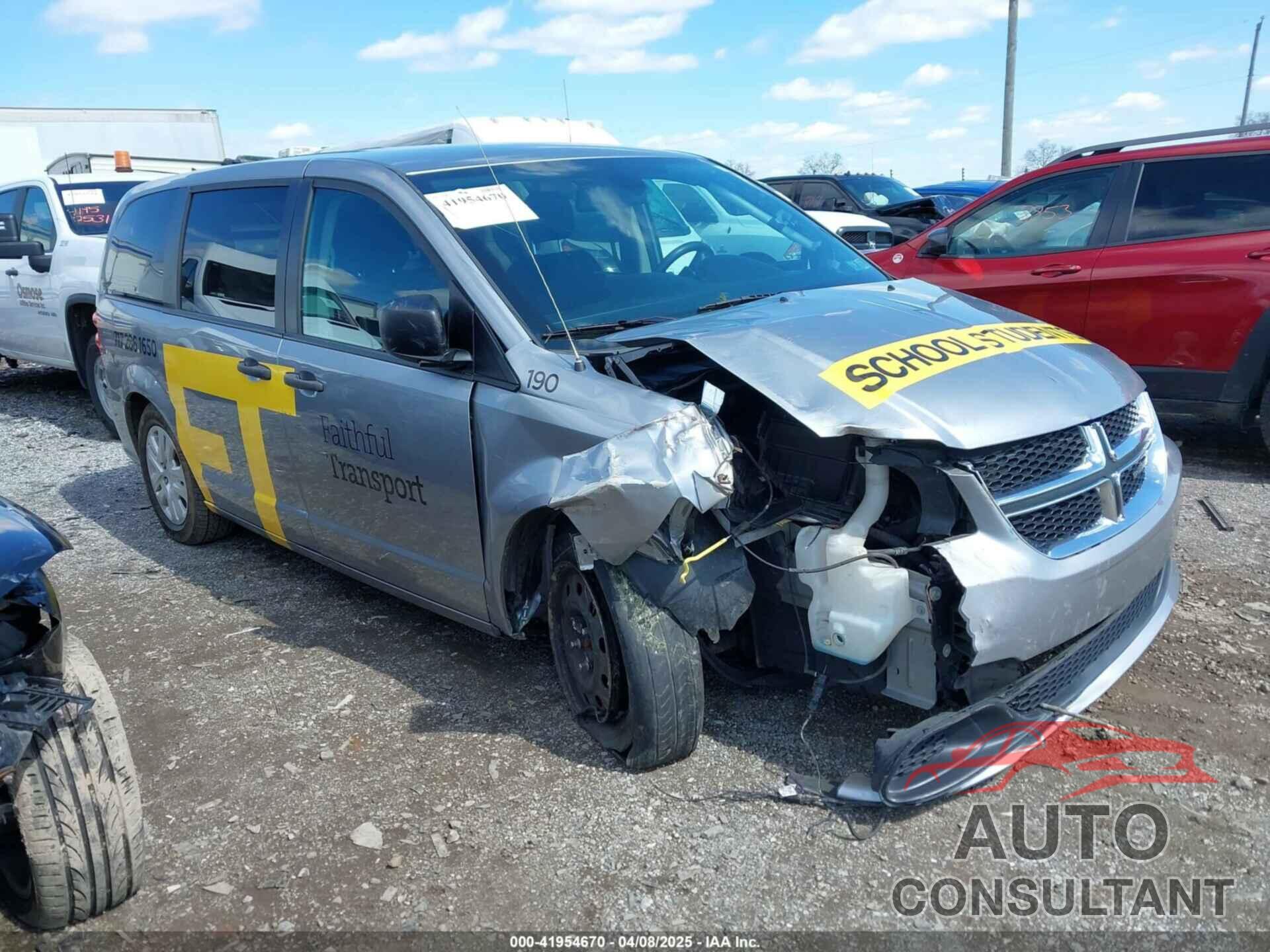 DODGE GRAND CARAVAN 2019 - 2C4RDGBG4KR685000