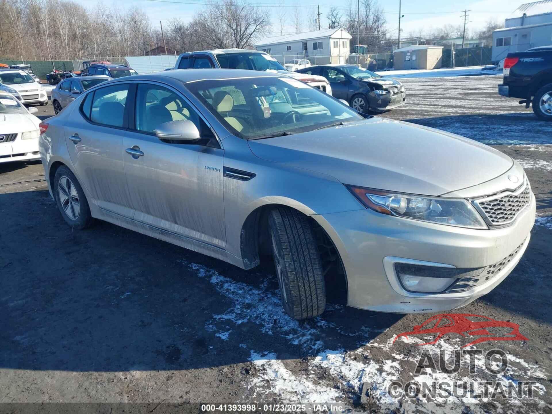 KIA OPTIMA HYBRID 2013 - KNAGM4ADXD5044475