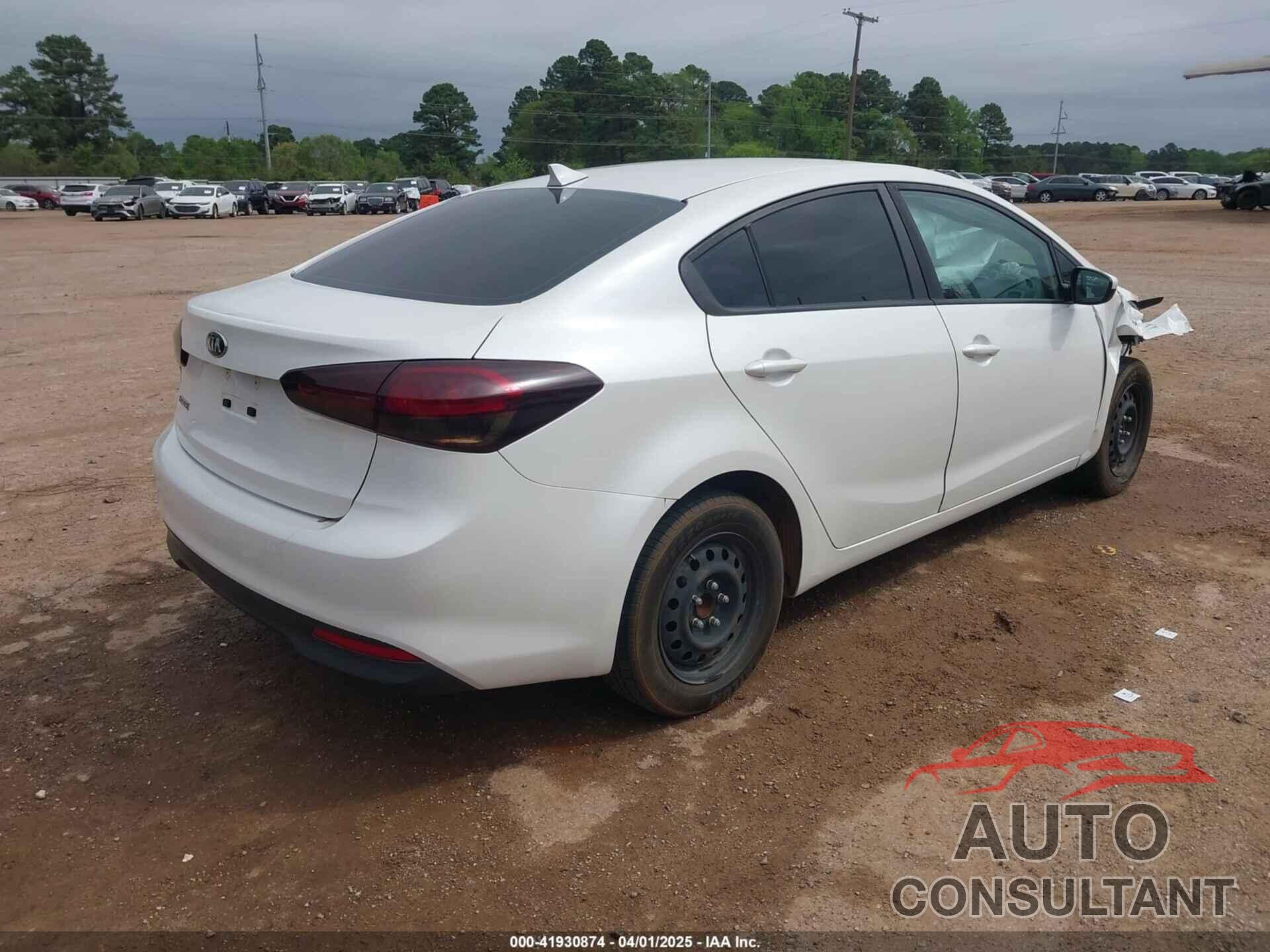 KIA FORTE 2017 - 3KPFL4A76HE072067