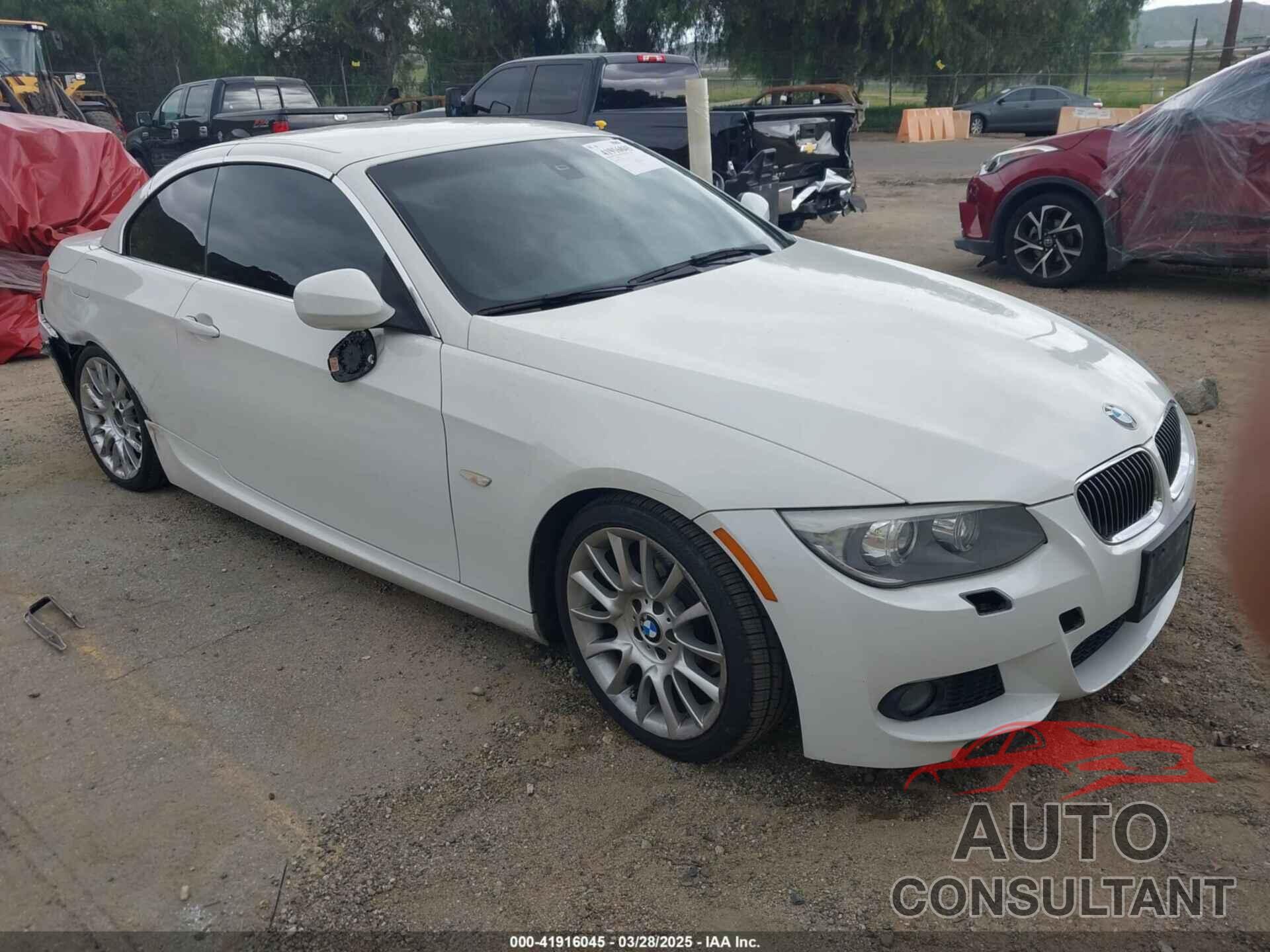 BMW 328 2013 - WBADW7C55DE731903