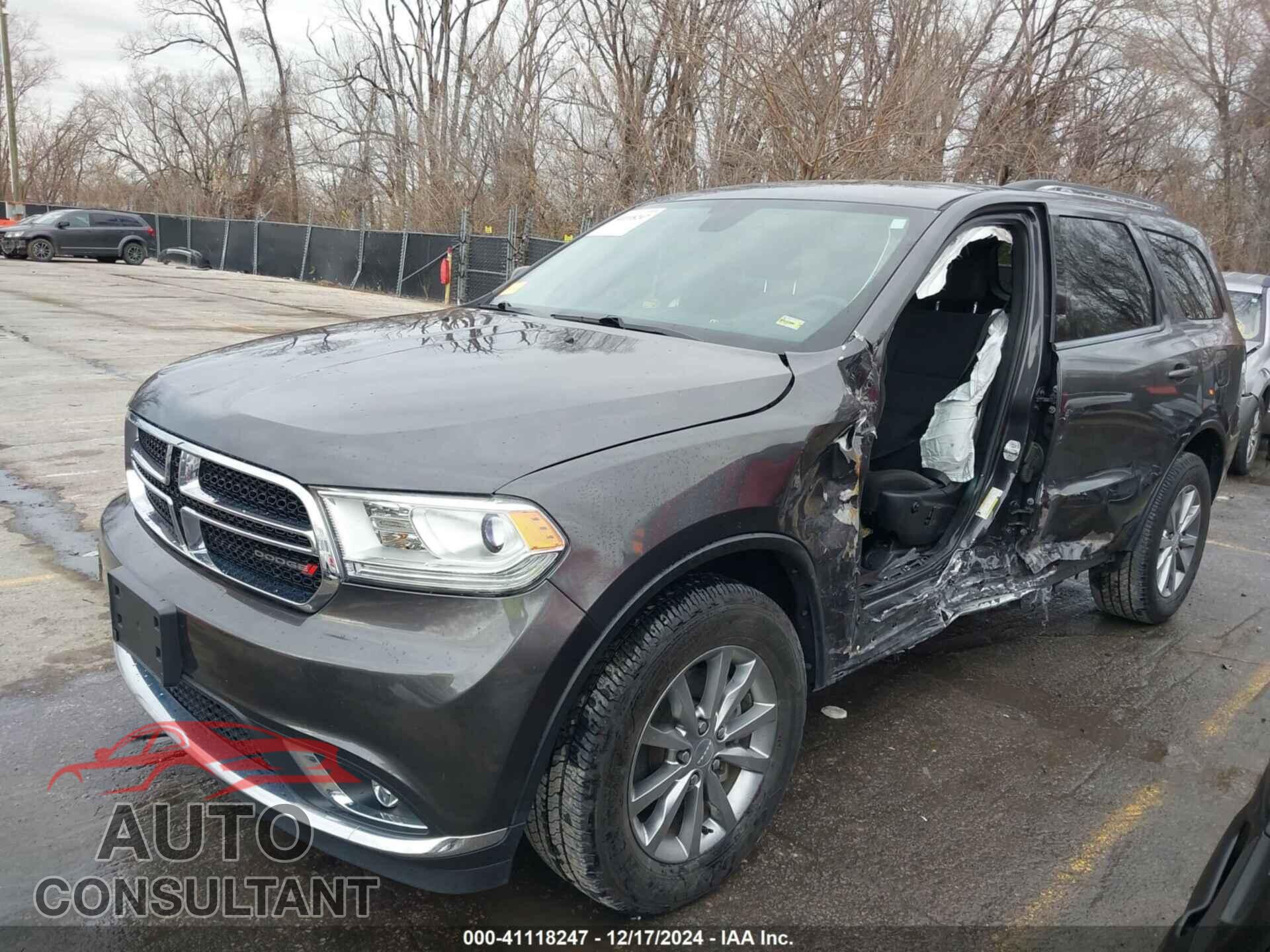 DODGE DURANGO 2018 - 1C4RDJAG6JC329671