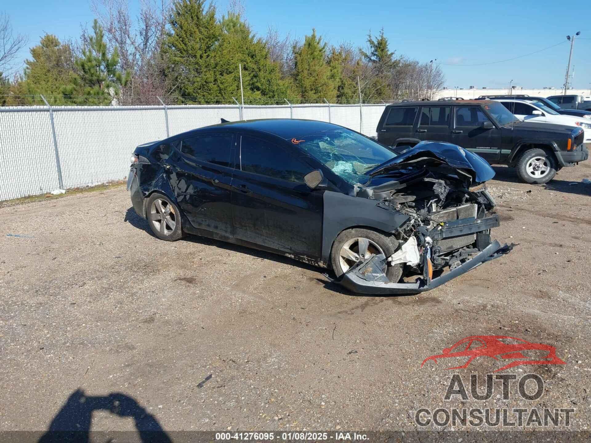 HYUNDAI ELANTRA 2013 - 5NPDH4AEXDH425052