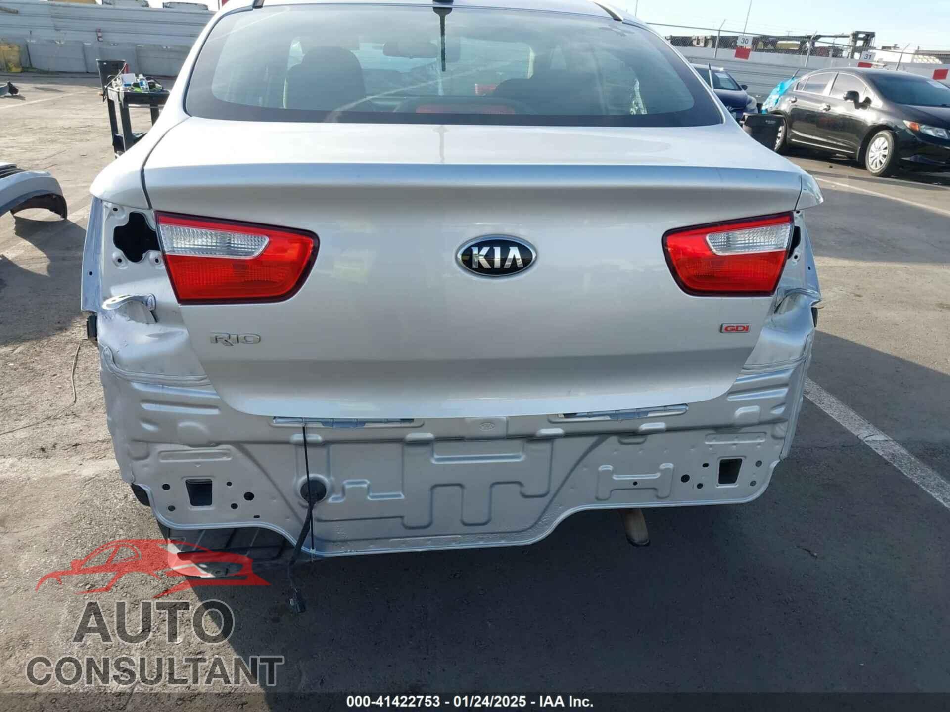 KIA RIO 2017 - KNADM4A35H6048282