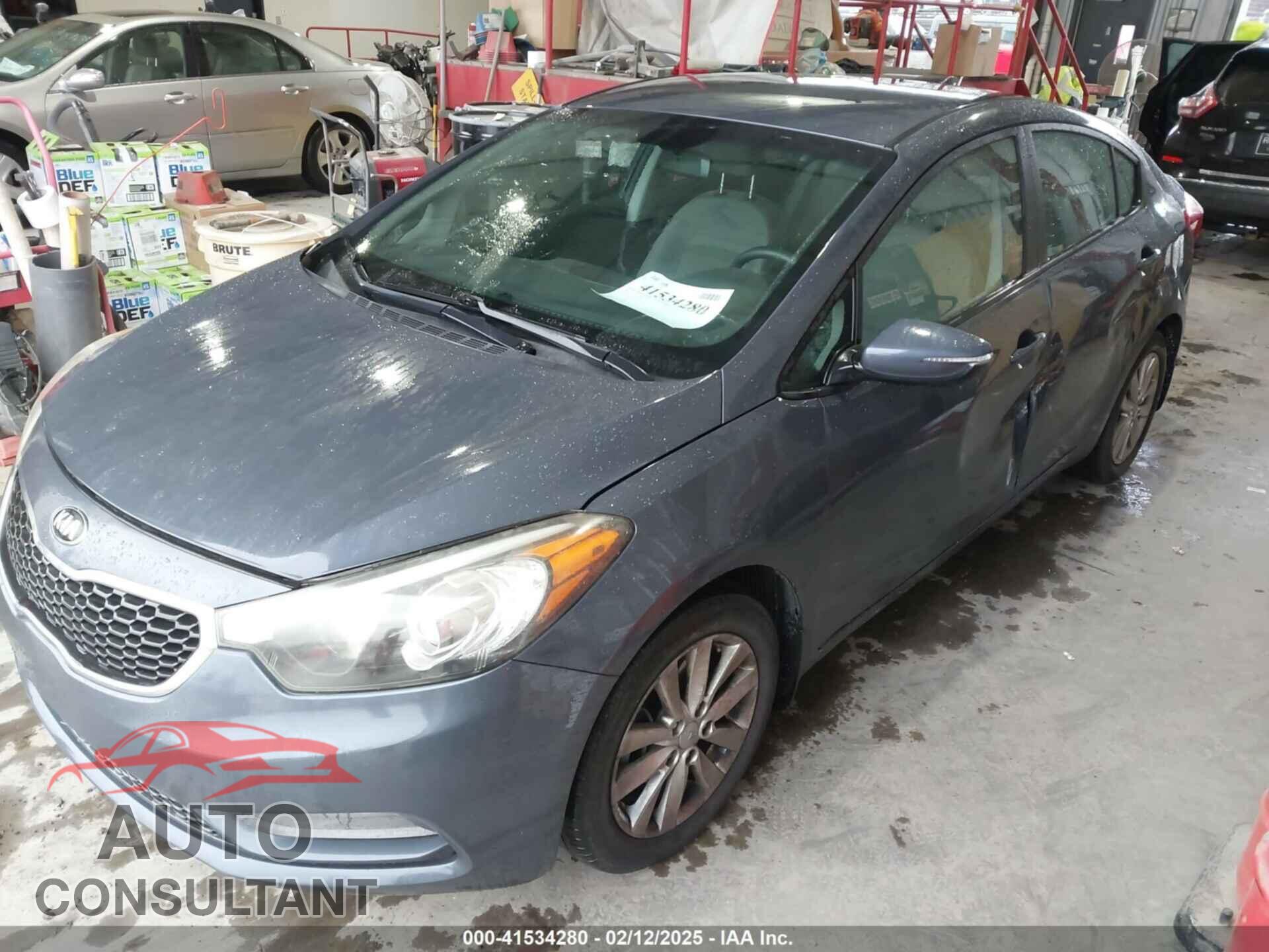 KIA FORTE 2014 - KNAFX4A69E5237321