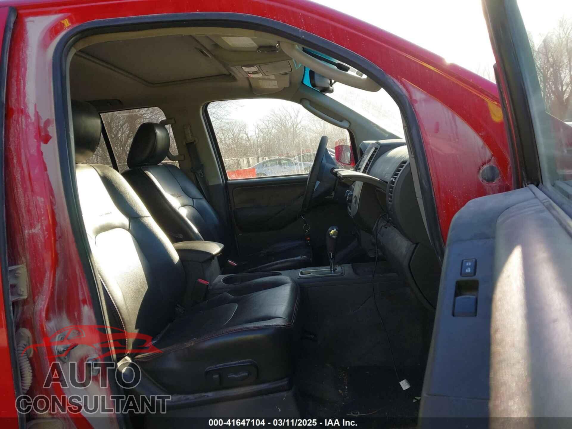 NISSAN FRONTIER 2011 - 1N6AD0EVXBC451643