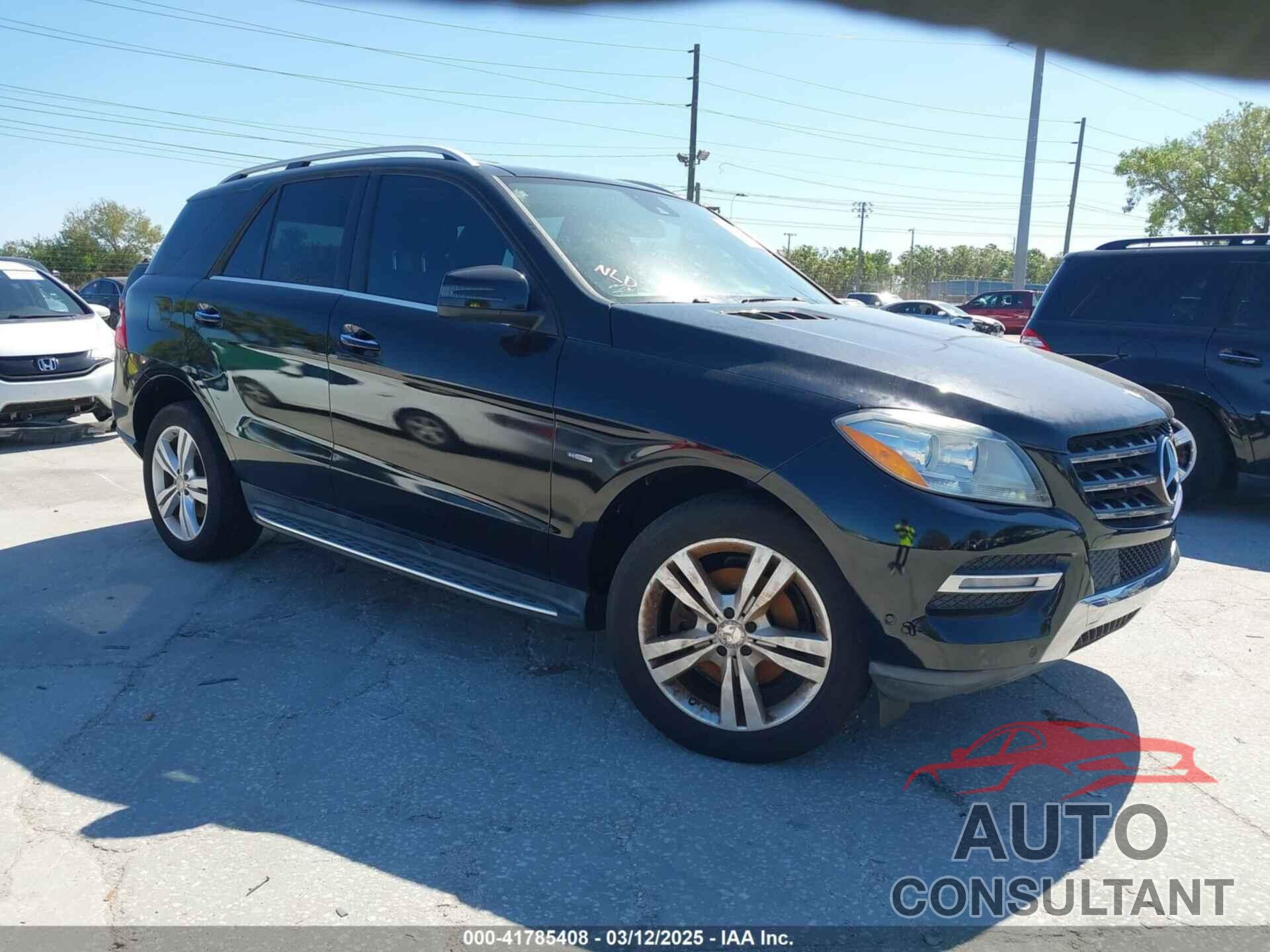 MERCEDES-BENZ ML 350 2012 - 4JGDA5HB9CA065375
