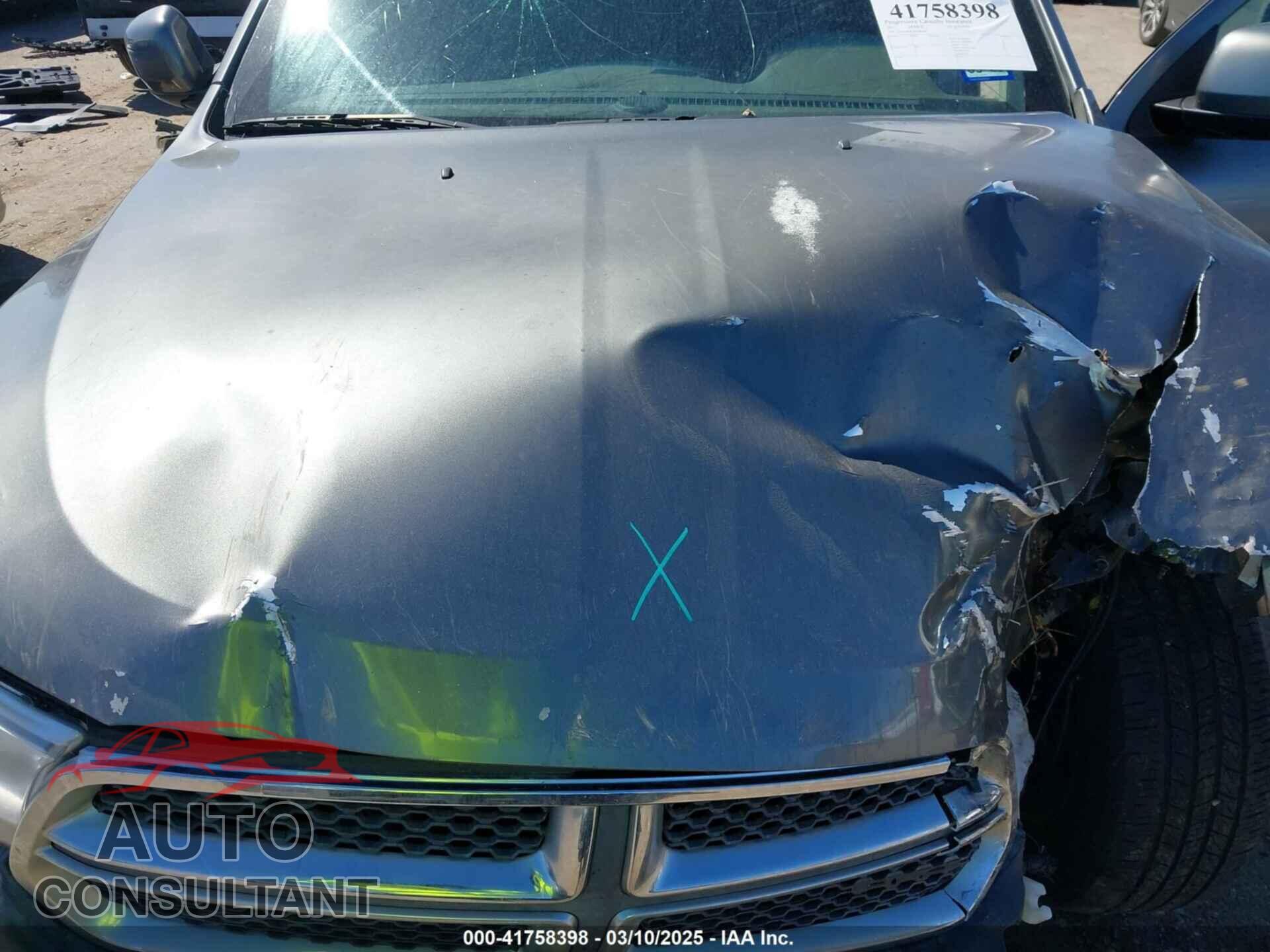 DODGE DURANGO 2011 - 1D4SD4GT1BC685781