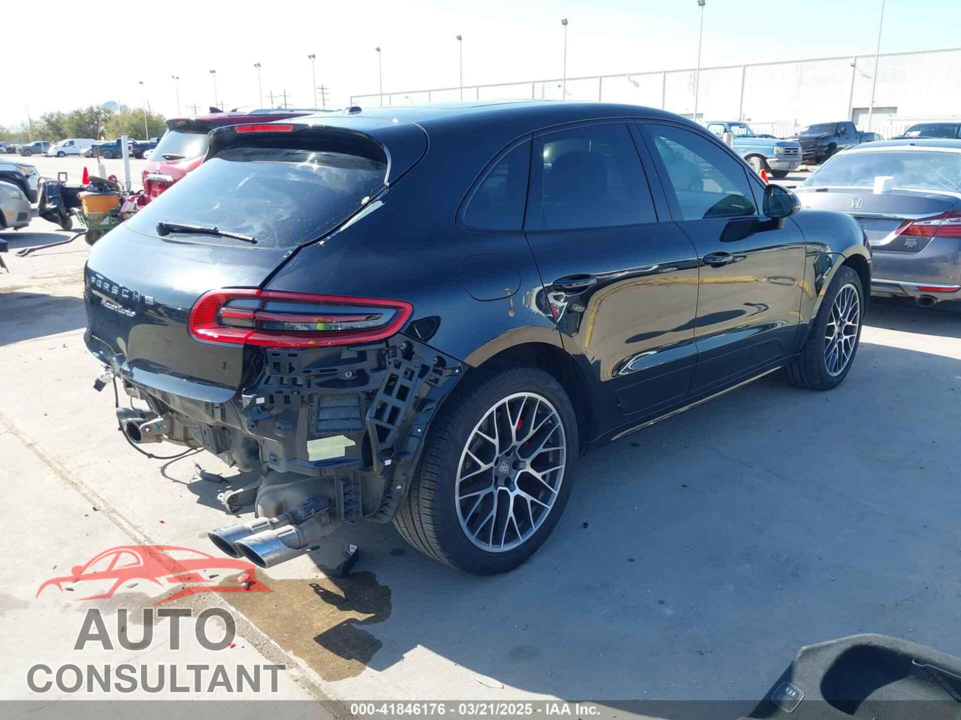 PORSCHE MACAN 2017 - WP1AF2A56HLB62085
