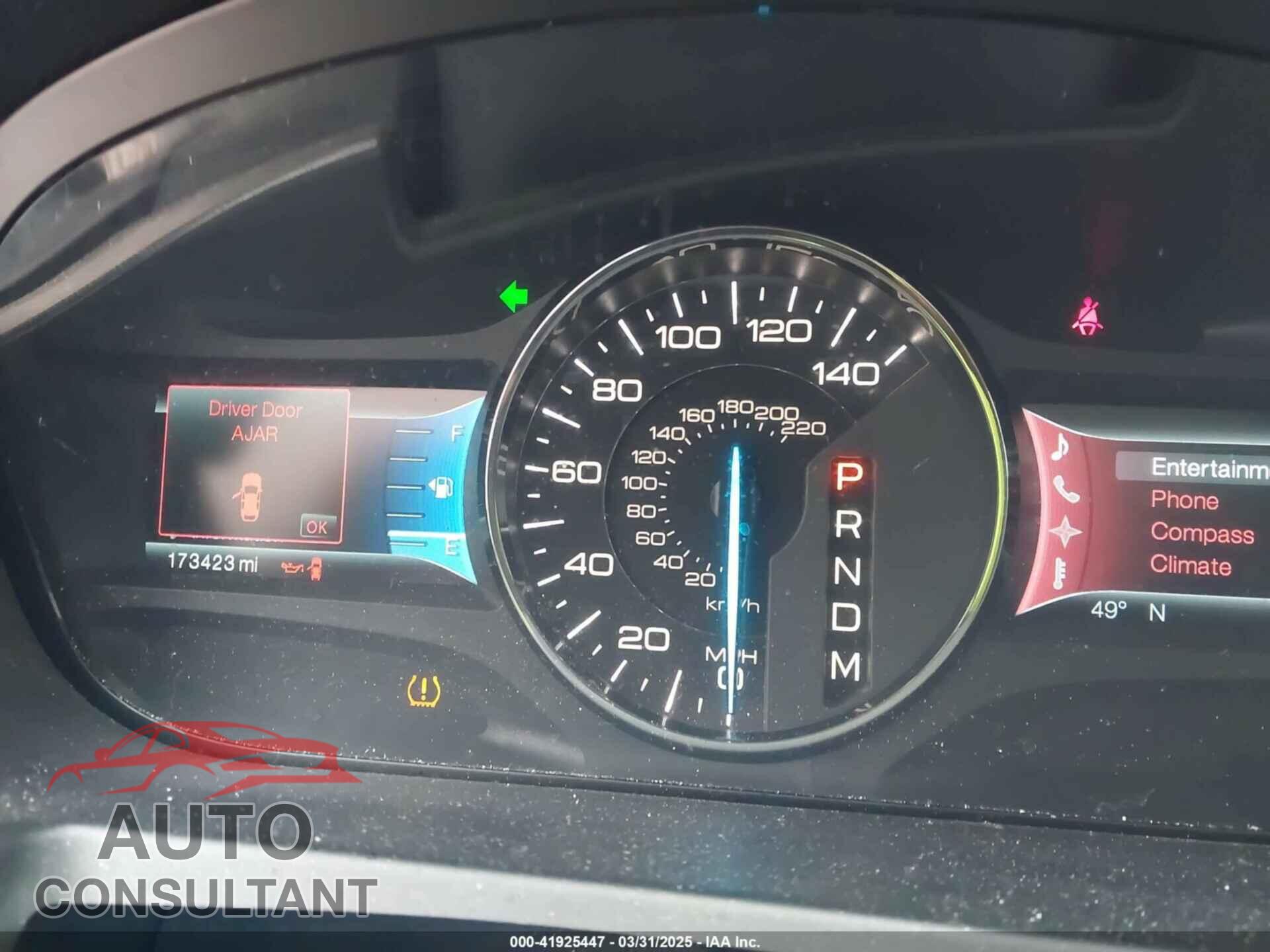 FORD EDGE 2011 - 2FMDK3JC1BBB10607