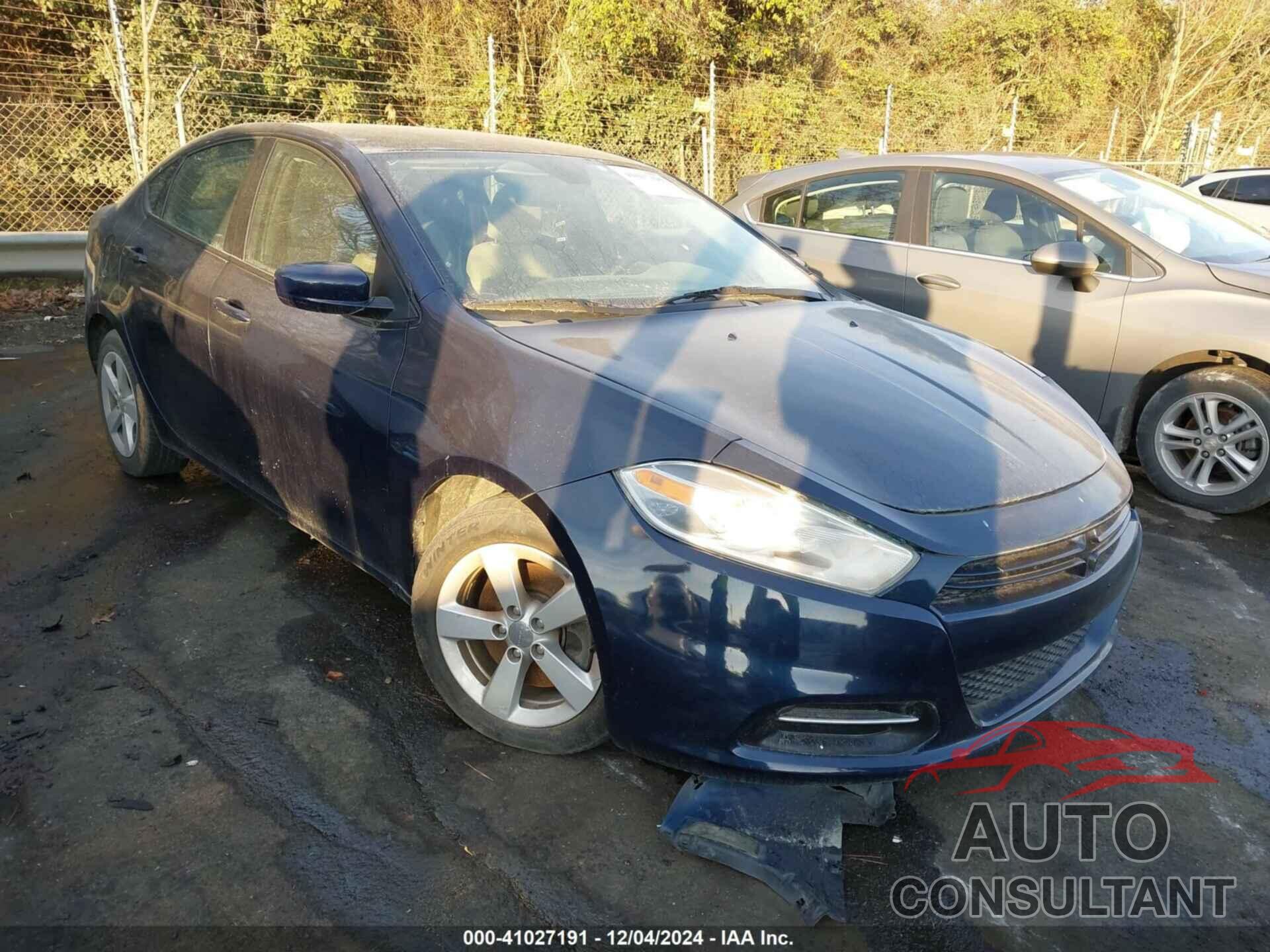 DODGE DART 2015 - 1C3CDFBB9FD344290