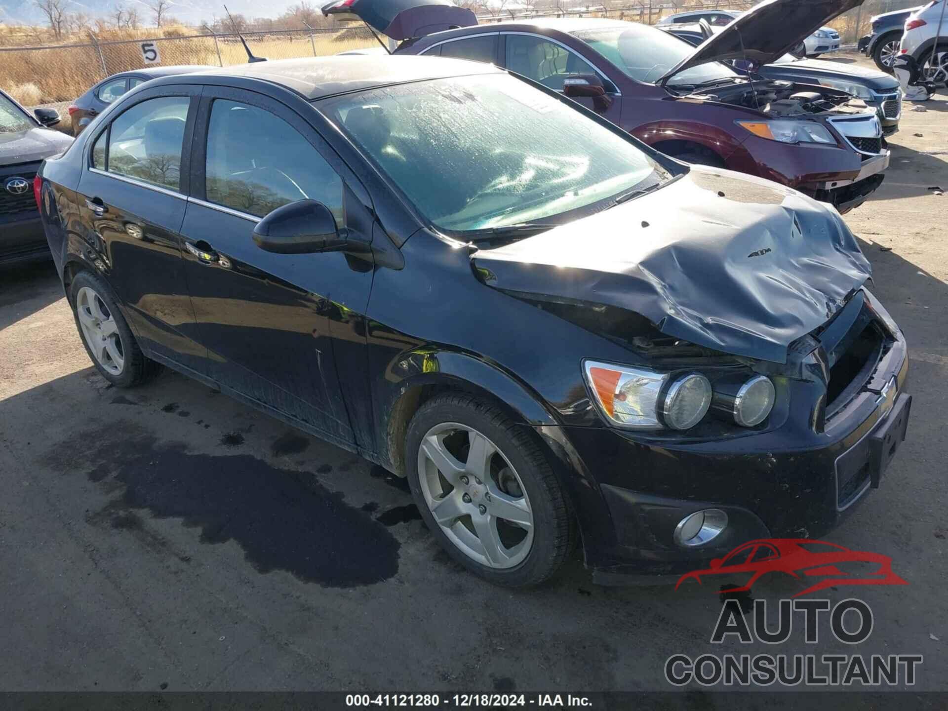 CHEVROLET SONIC 2012 - 1G1JE5SH0C4183492