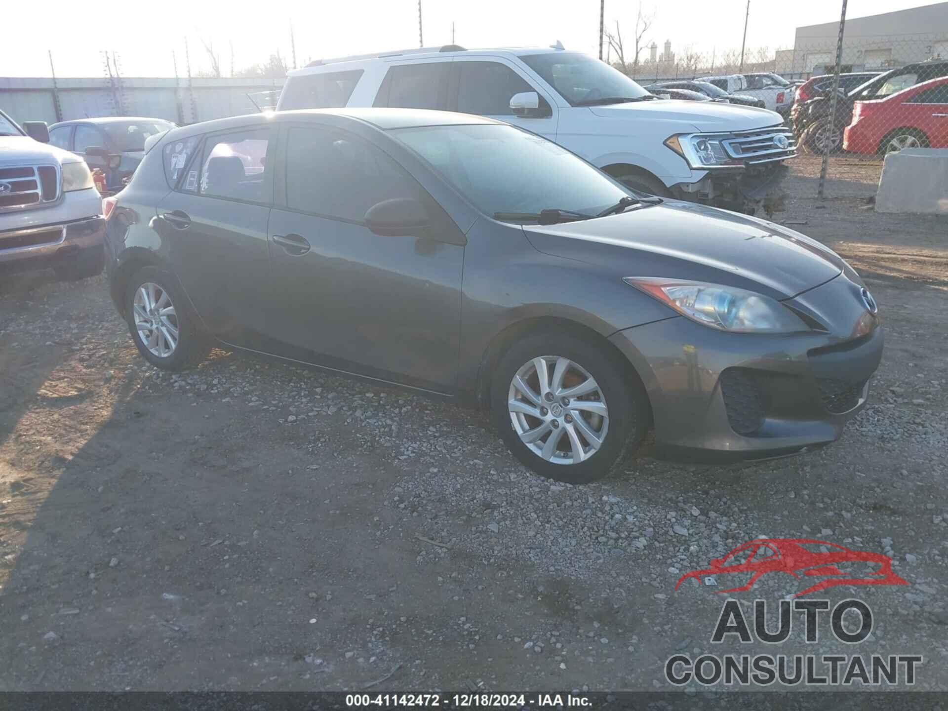 MAZDA MAZDA3 2012 - JM1BL1L7XC1664447