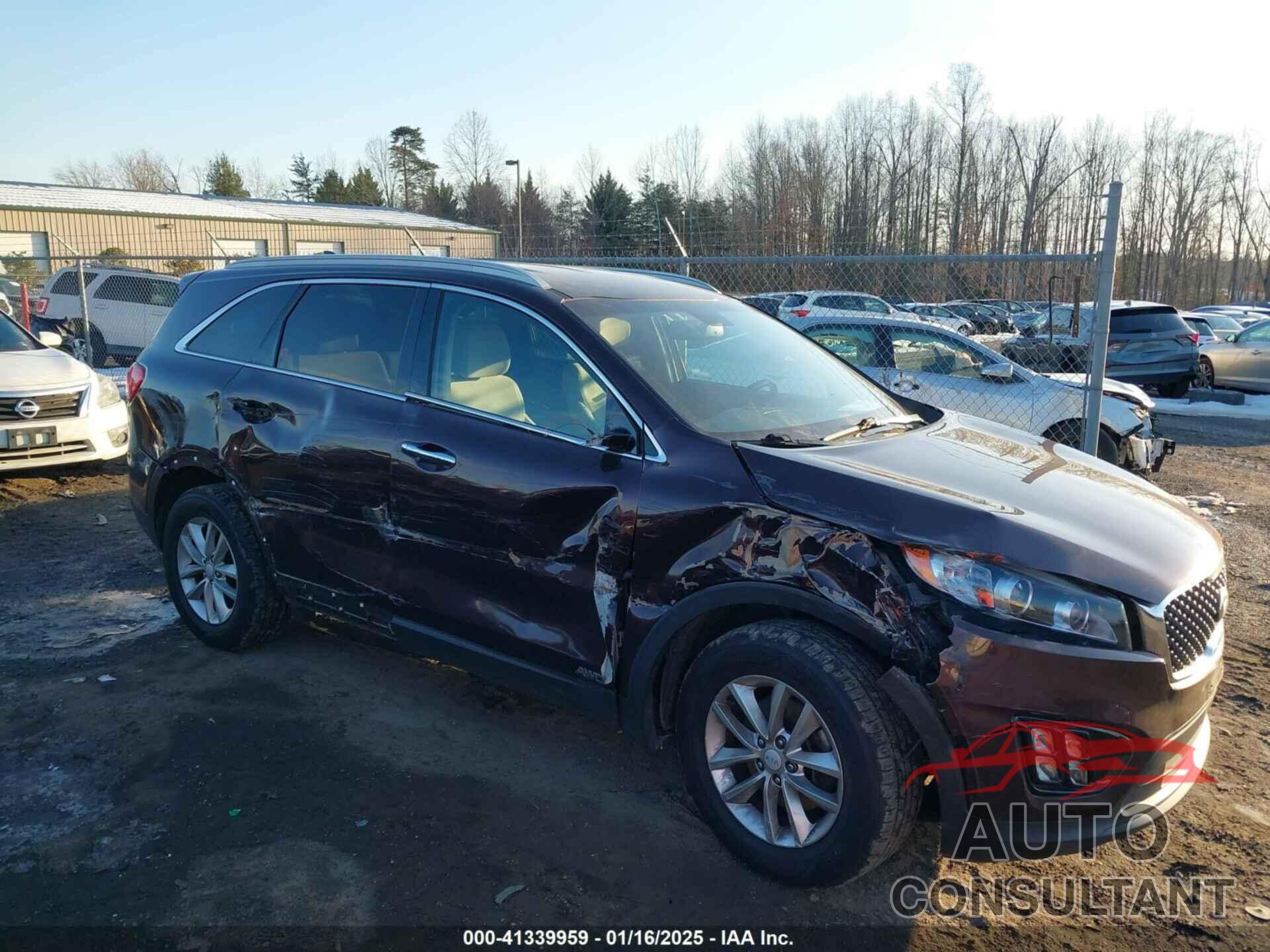 KIA SORENTO 2016 - 5XYPGDA39GG071227