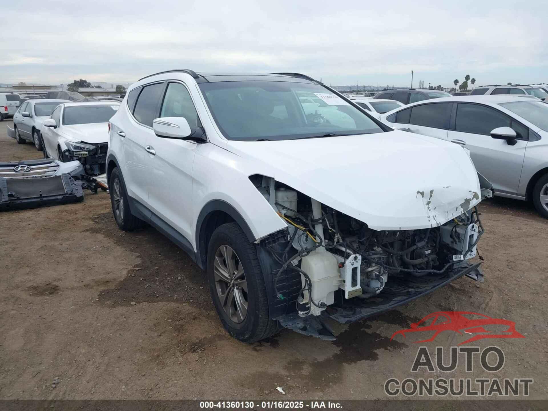 HYUNDAI SANTA FE SPORT 2014 - 5XYZUDLB8EG166431