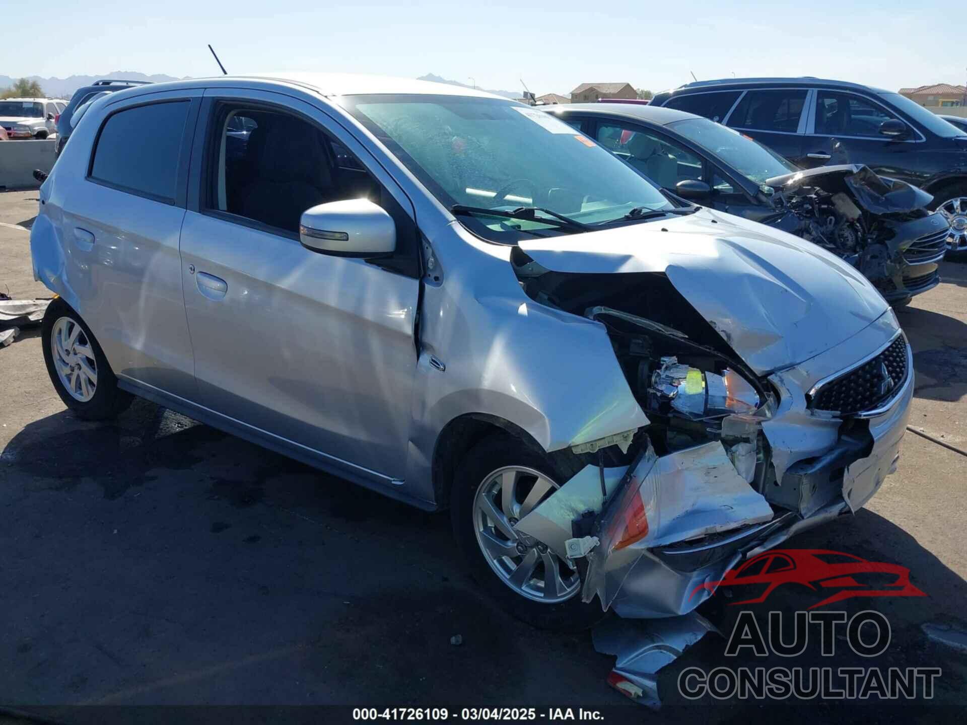 MITSUBISHI MIRAGE 2017 - ML32A4HJ8HH002797