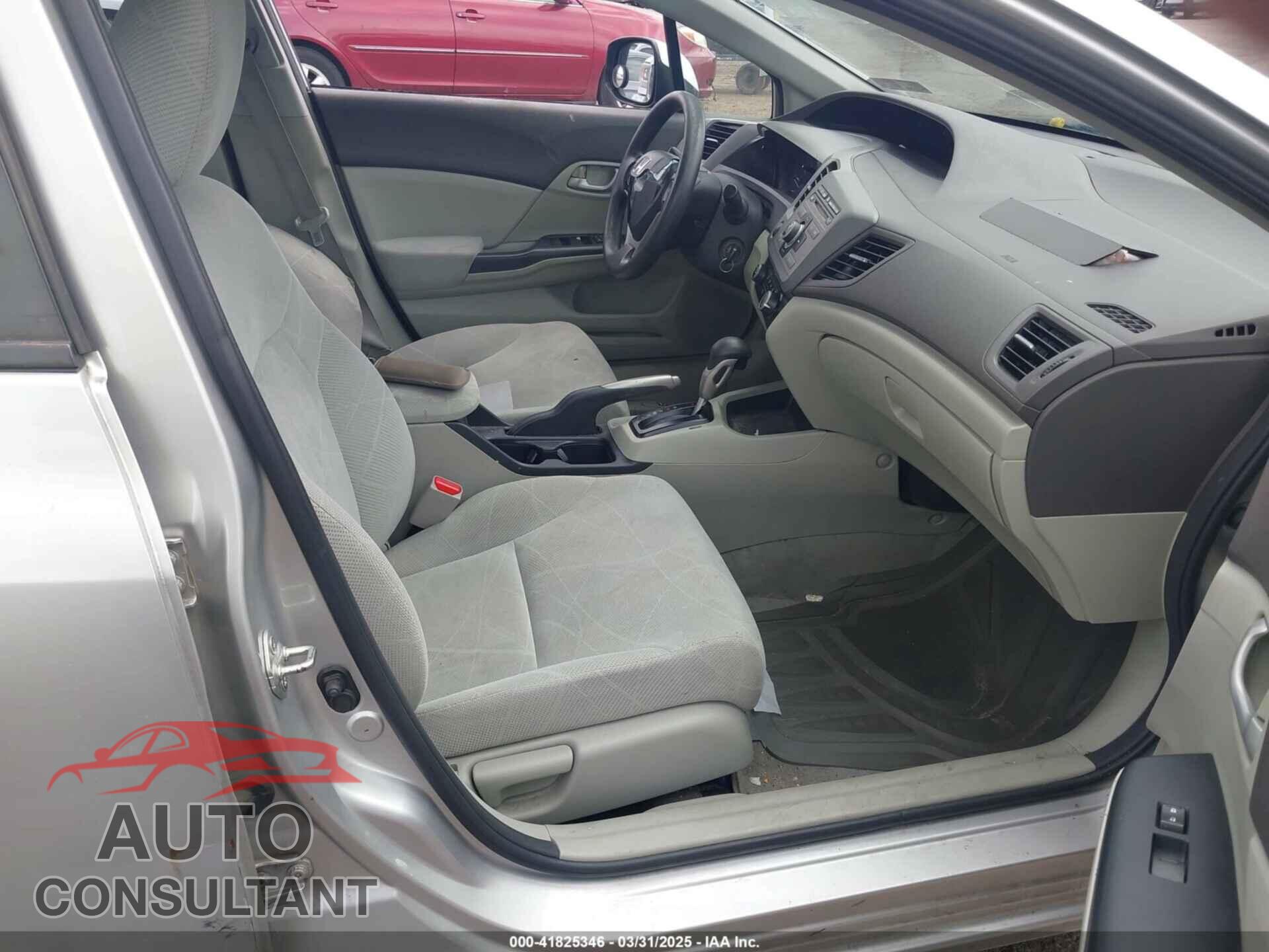 HONDA CIVIC 2012 - 2HGFB2F51CH305351