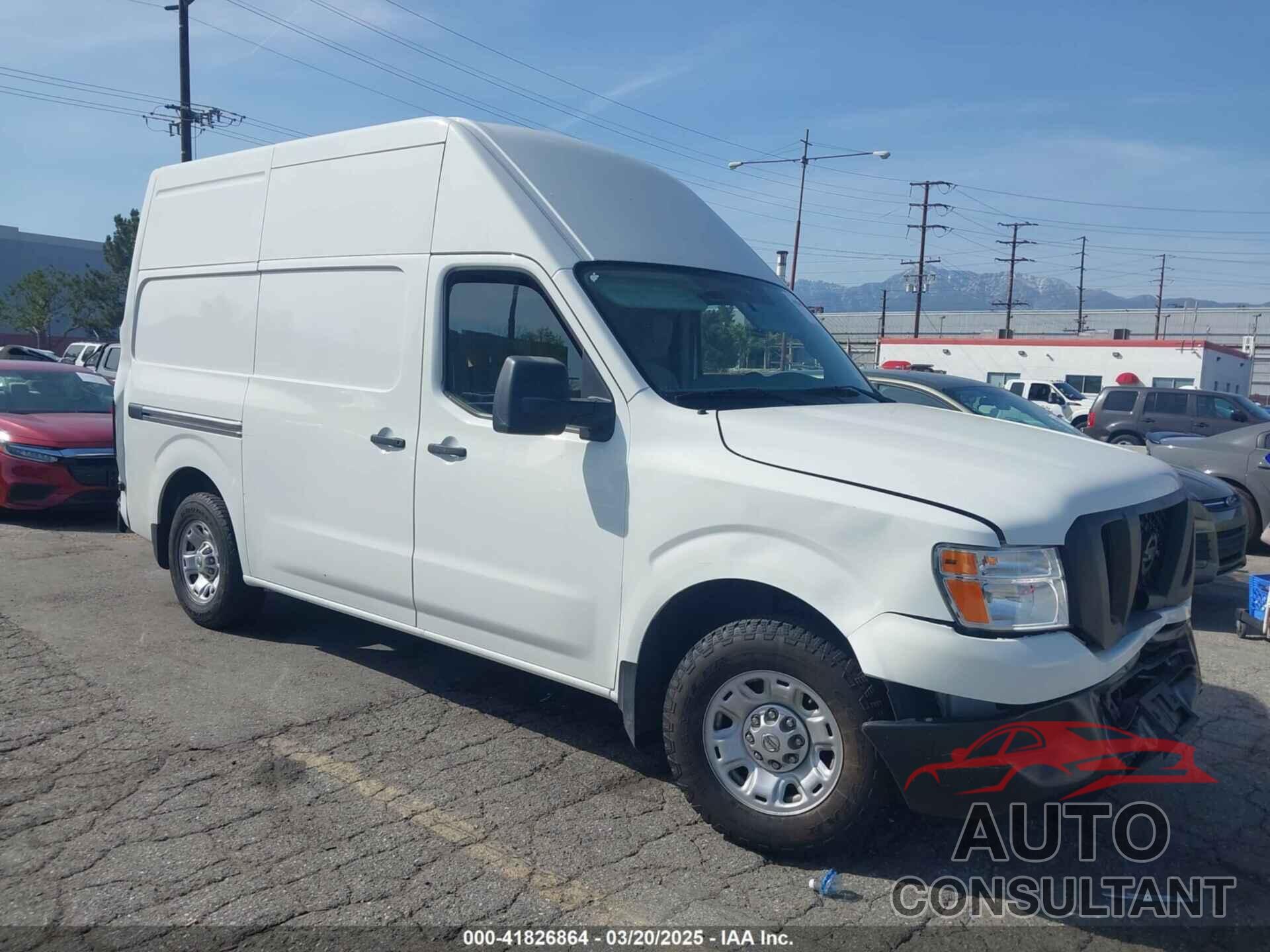 NISSAN NV CARGO NV2500 HD 2020 - 1N6BF0LY3LN811787