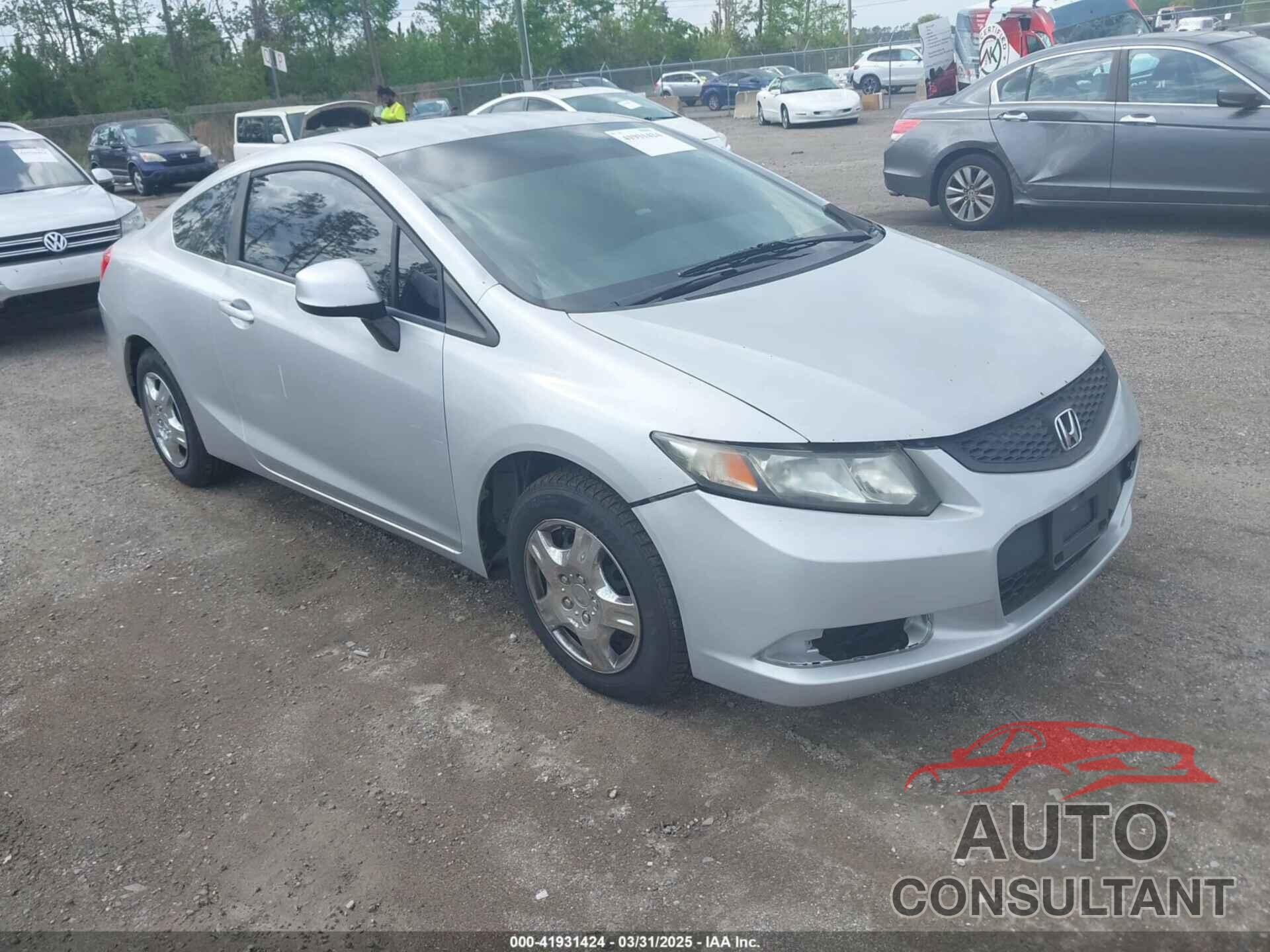 HONDA CIVIC 2013 - 2HGFG3B54DH526537