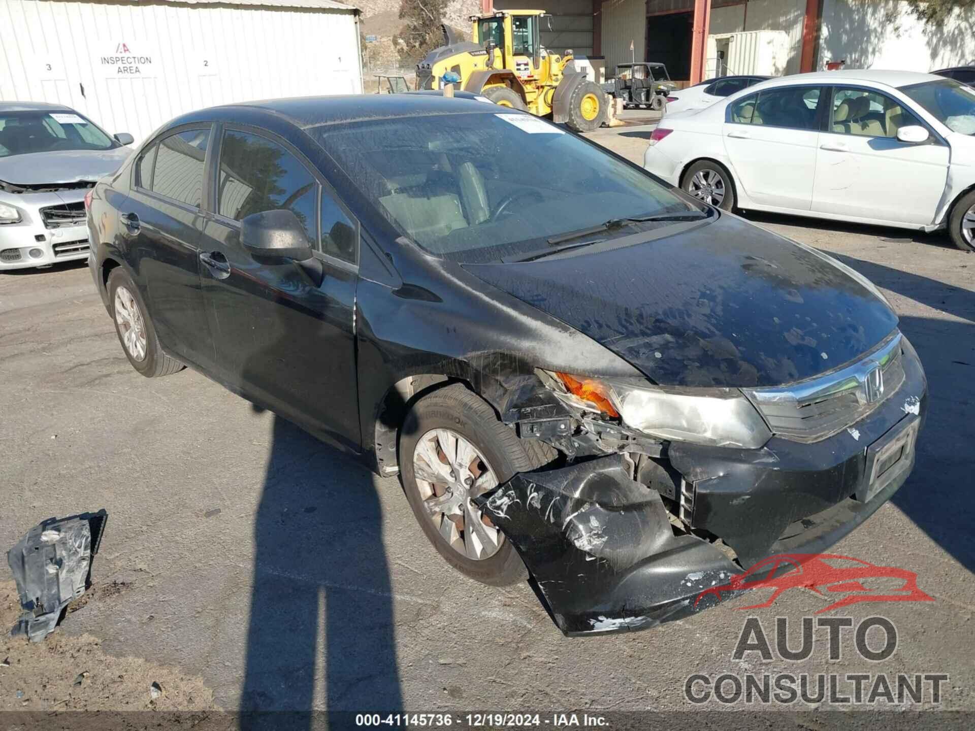 HONDA CIVIC 2012 - 19XFB2F58CE388464