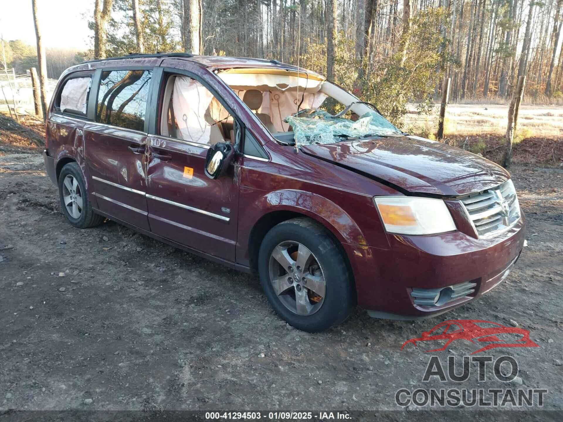 DODGE GRAND CARAVAN 2009 - 2D8HN54X69R646480