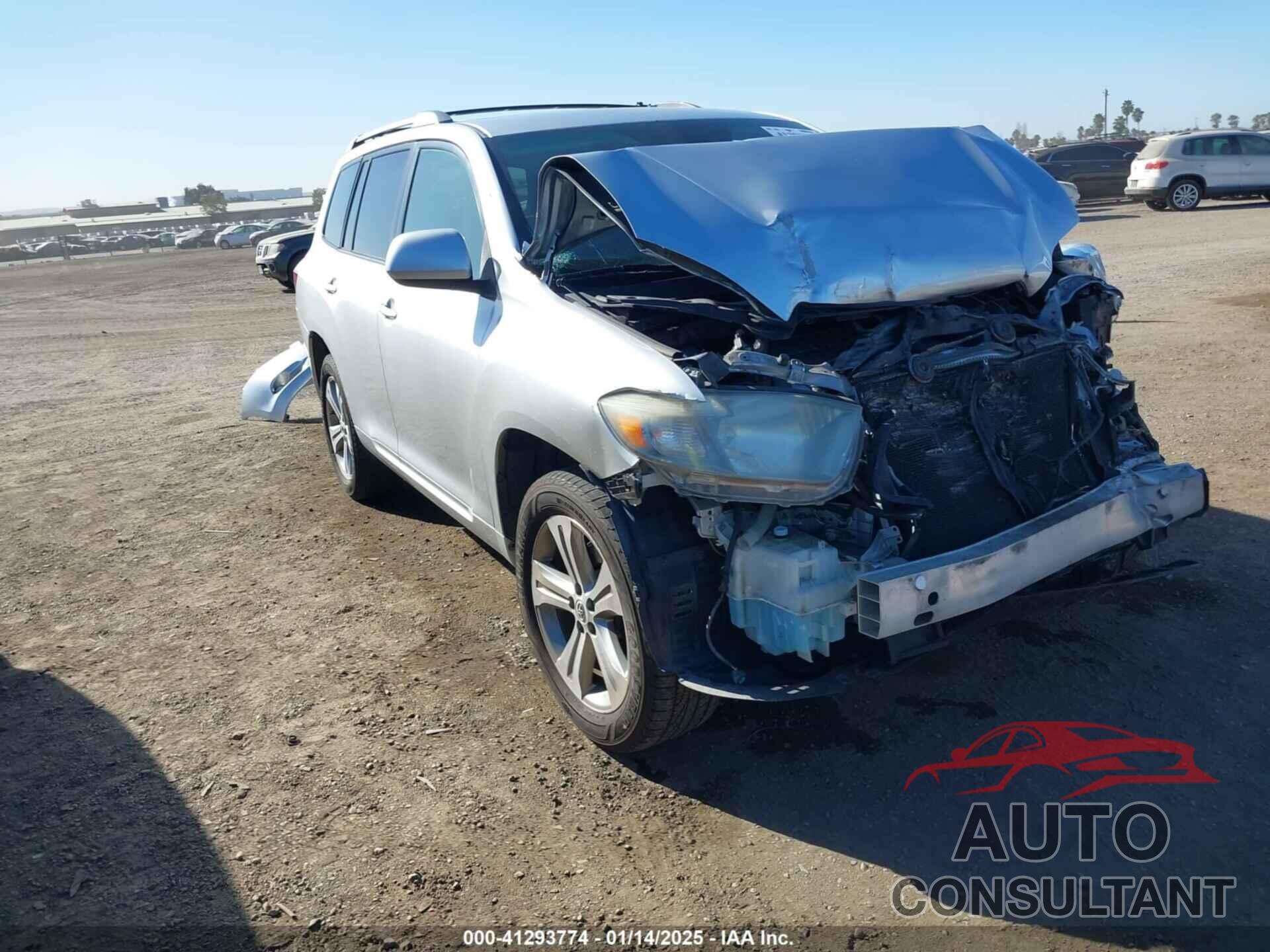TOYOTA HIGHLANDER 2009 - JTEES43A192136906