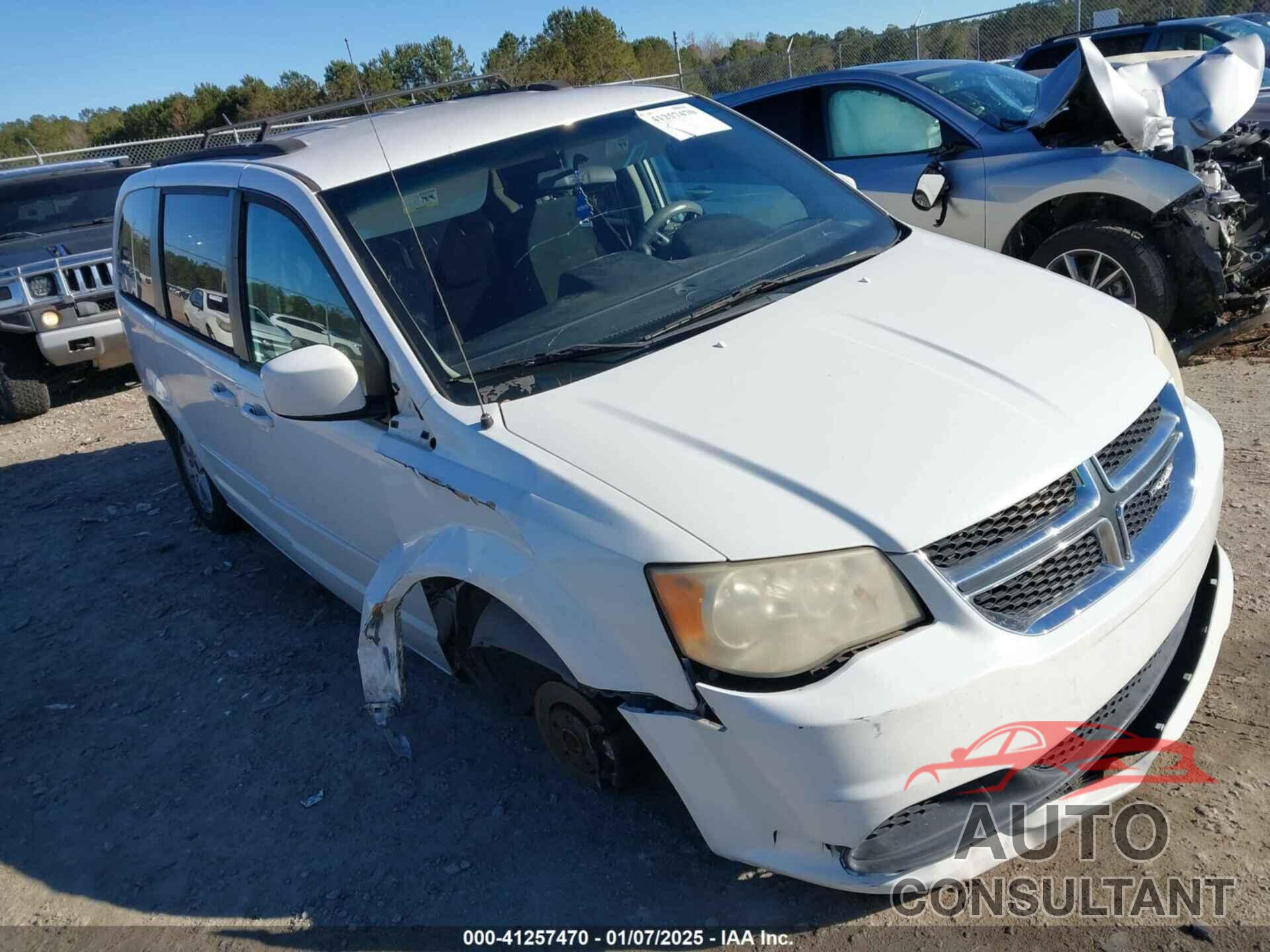 DODGE GRAND CARAVAN 2012 - 2C4RDGCG9CR196365