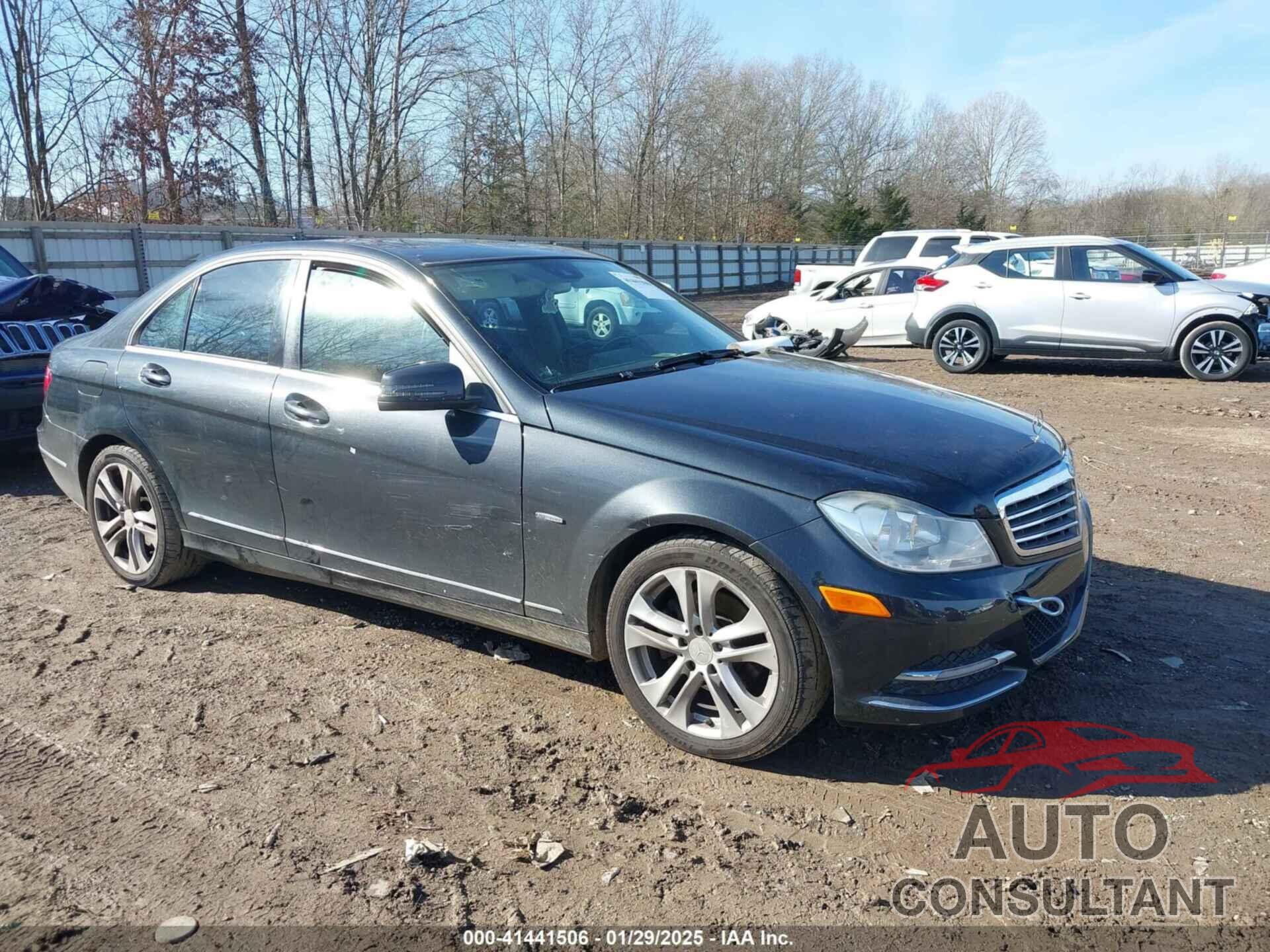MERCEDES-BENZ C 250 2012 - WDDGF4HB5CA615674