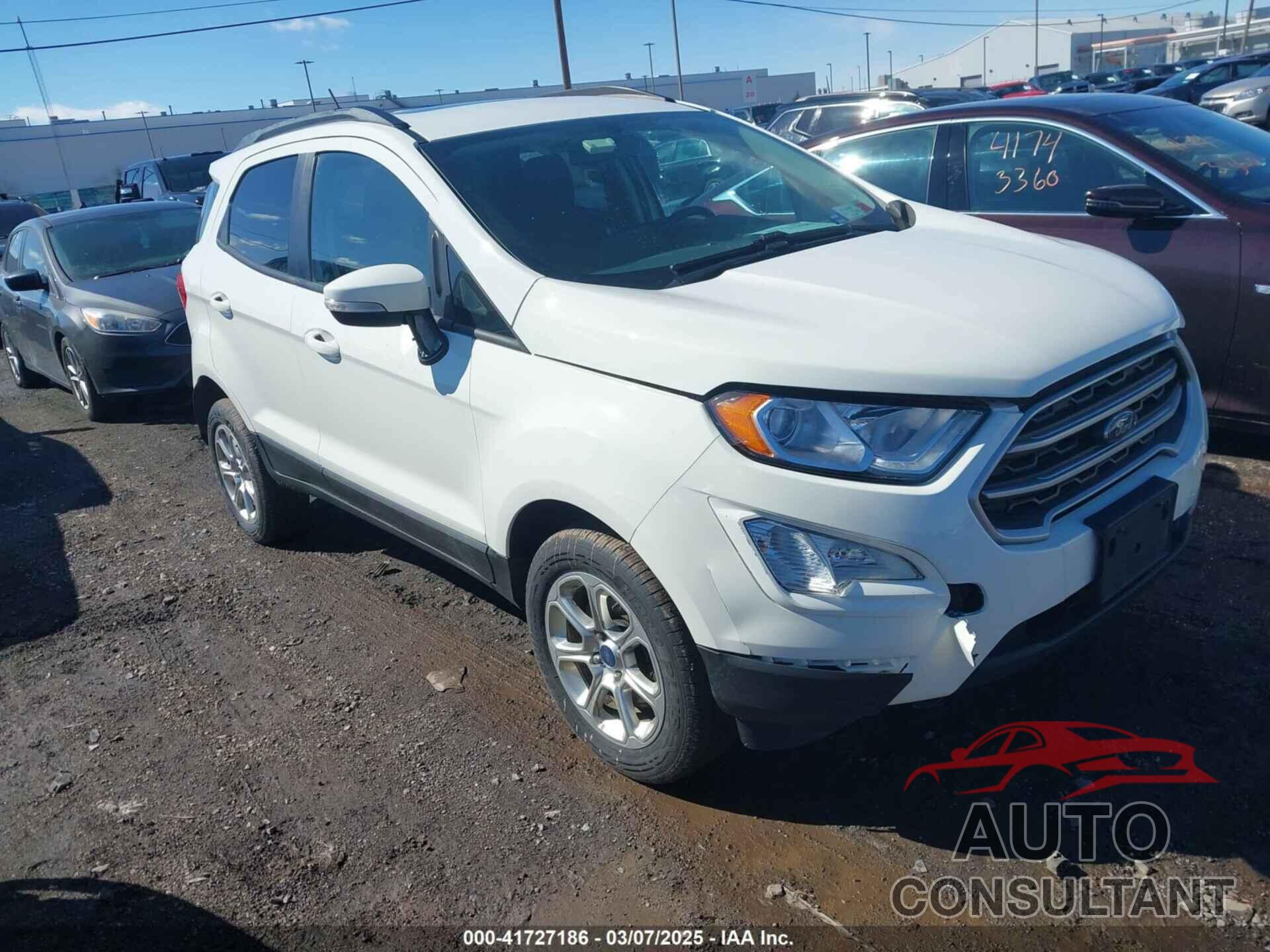 FORD ECOSPORT 2019 - MAJ6S3GL0KC267023