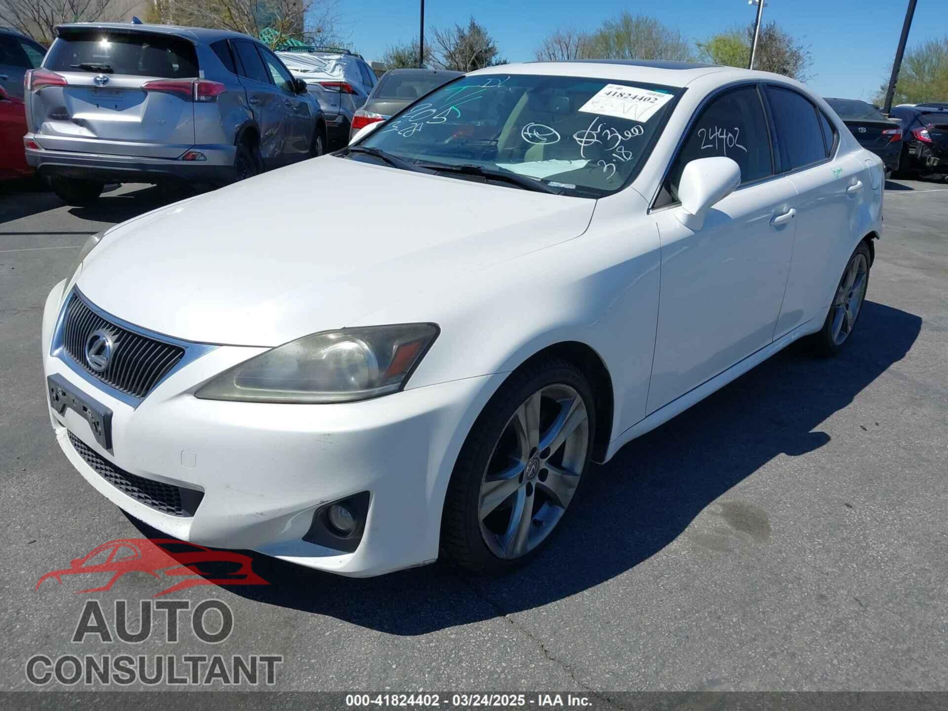 LEXUS IS 250 2013 - JTHBF5C25D5187647
