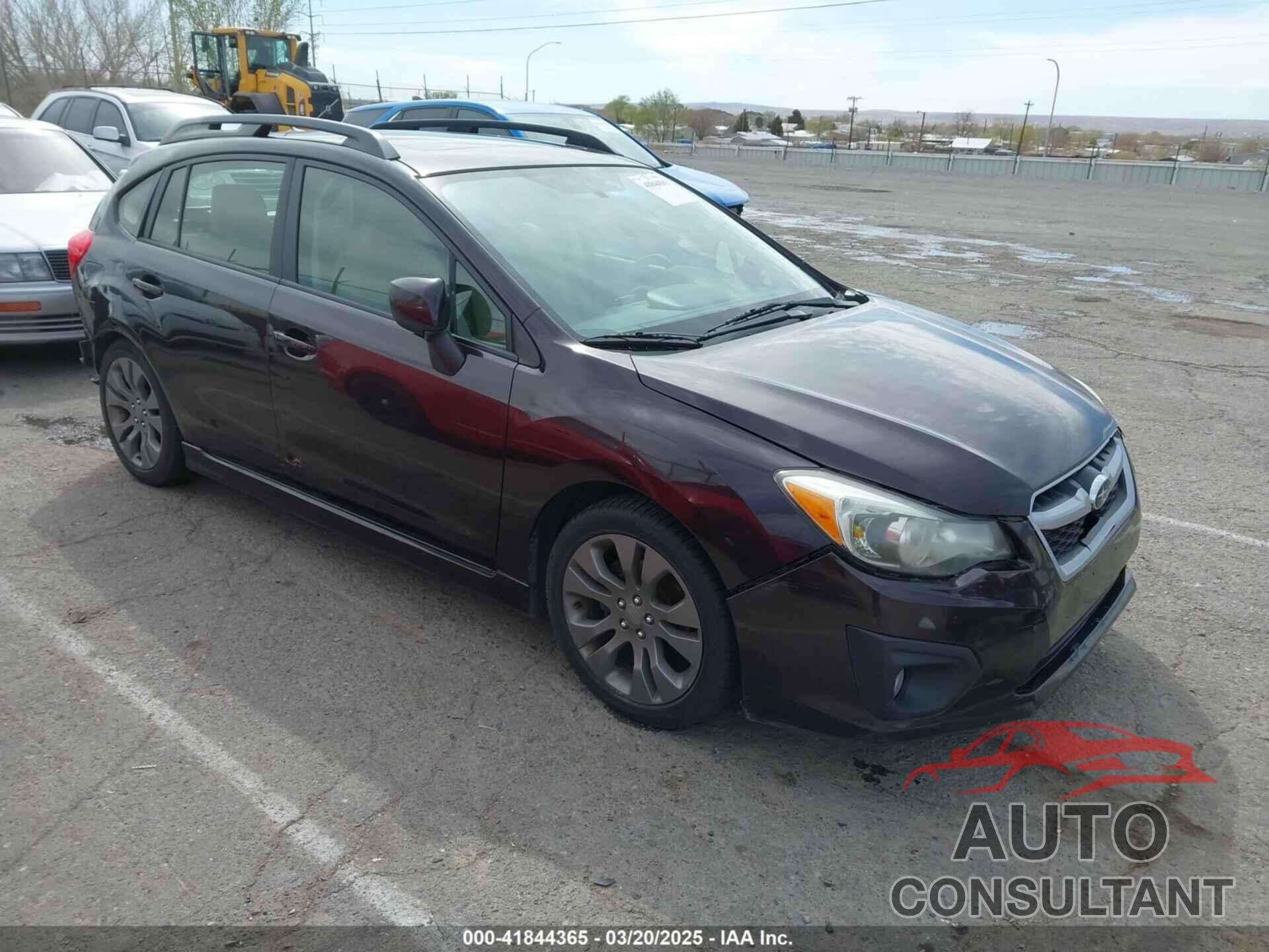 SUBARU IMPREZA 2013 - JF1GPAU65D2805541