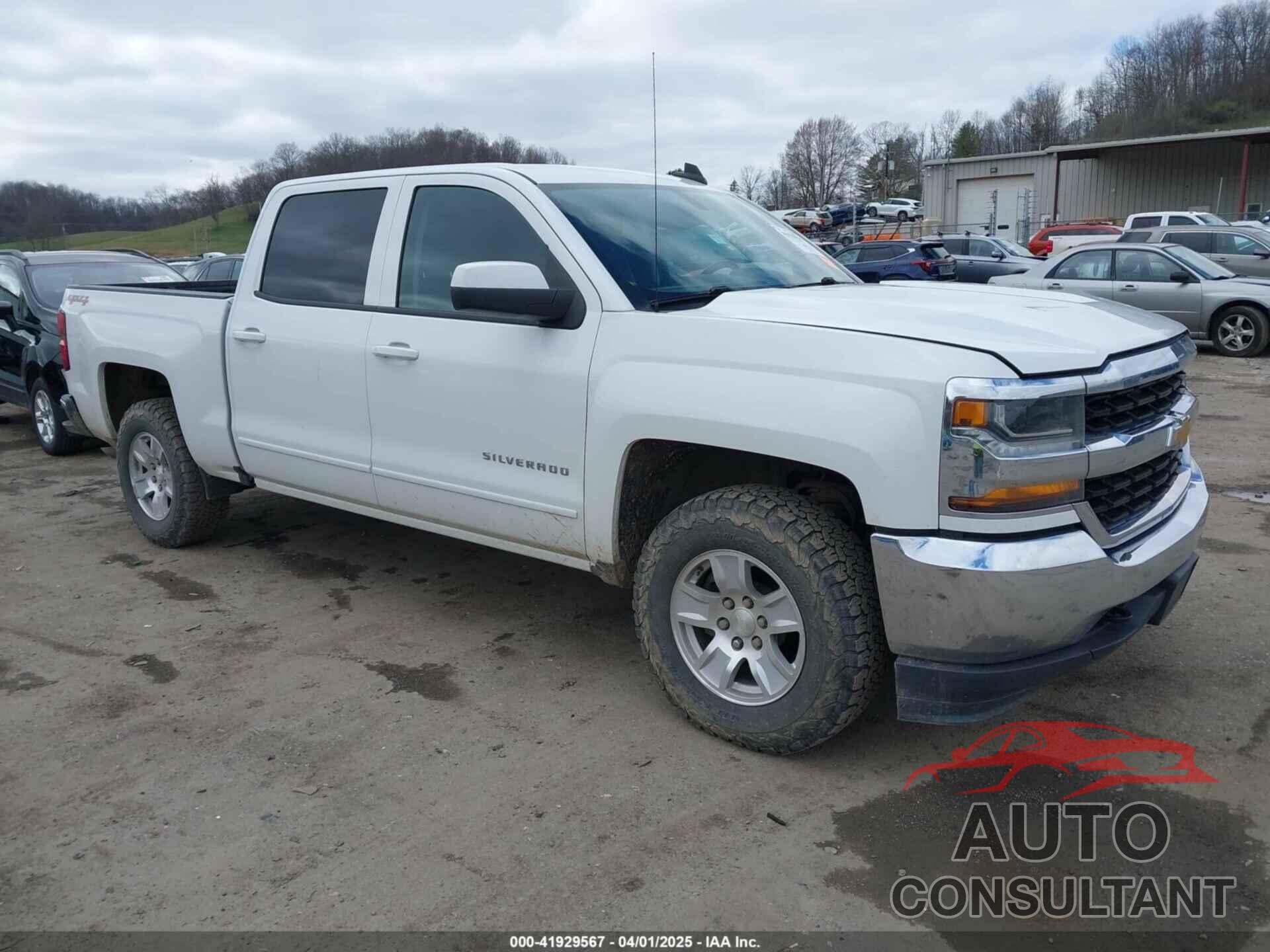 CHEVROLET SILVERADO 1500 2017 - 3GCUKREC2HG410387