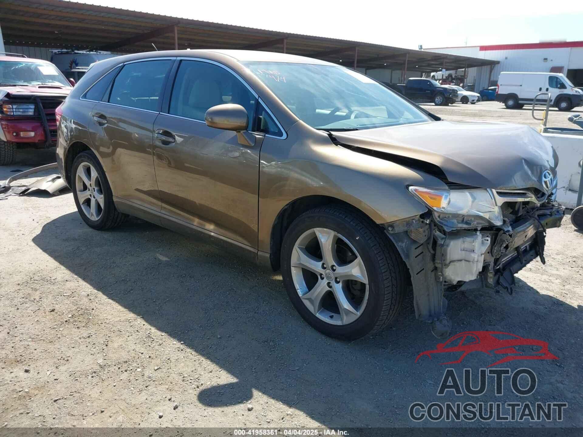 TOYOTA VENZA 2009 - 4T3BK11A39U005461