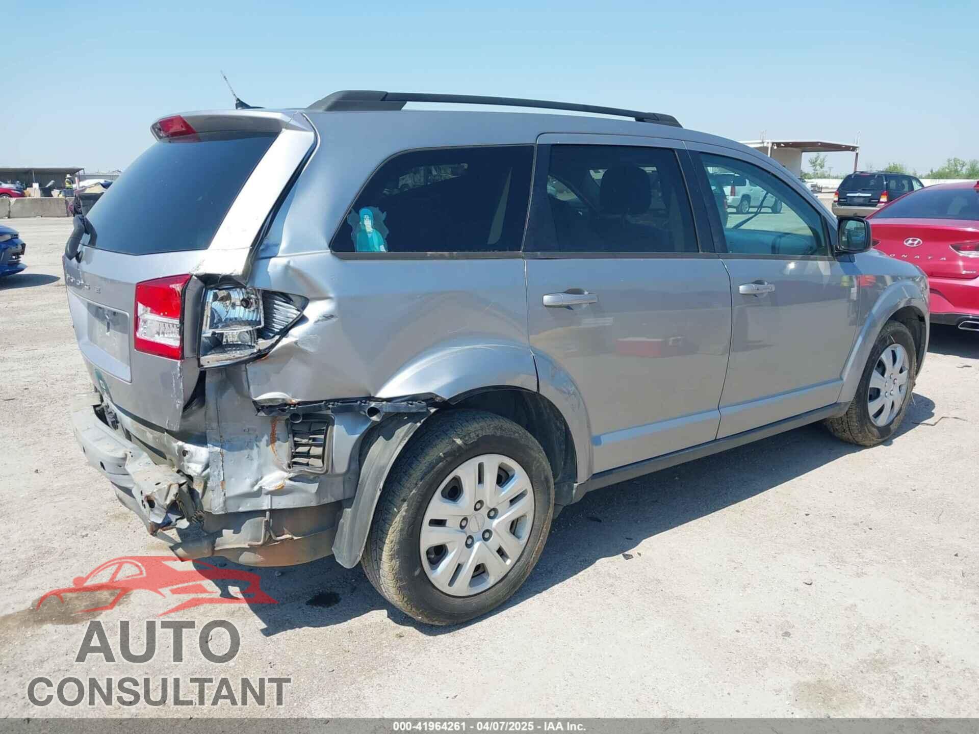 DODGE JOURNEY 2017 - 3C4PDCAB8HT524287